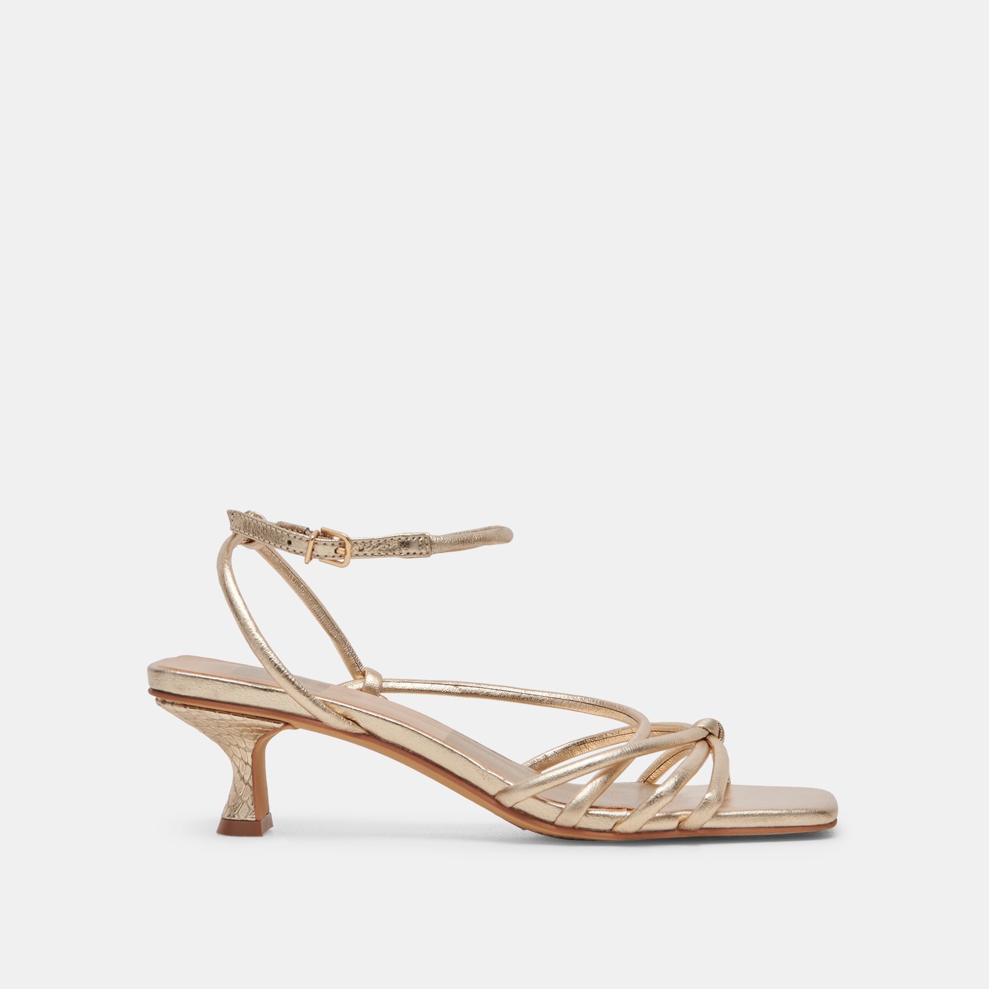 BEV HEELS Gold Metallic Leather Women's Dress Shoes - Elegant High Heels for Parties, Weddings & Evening Events