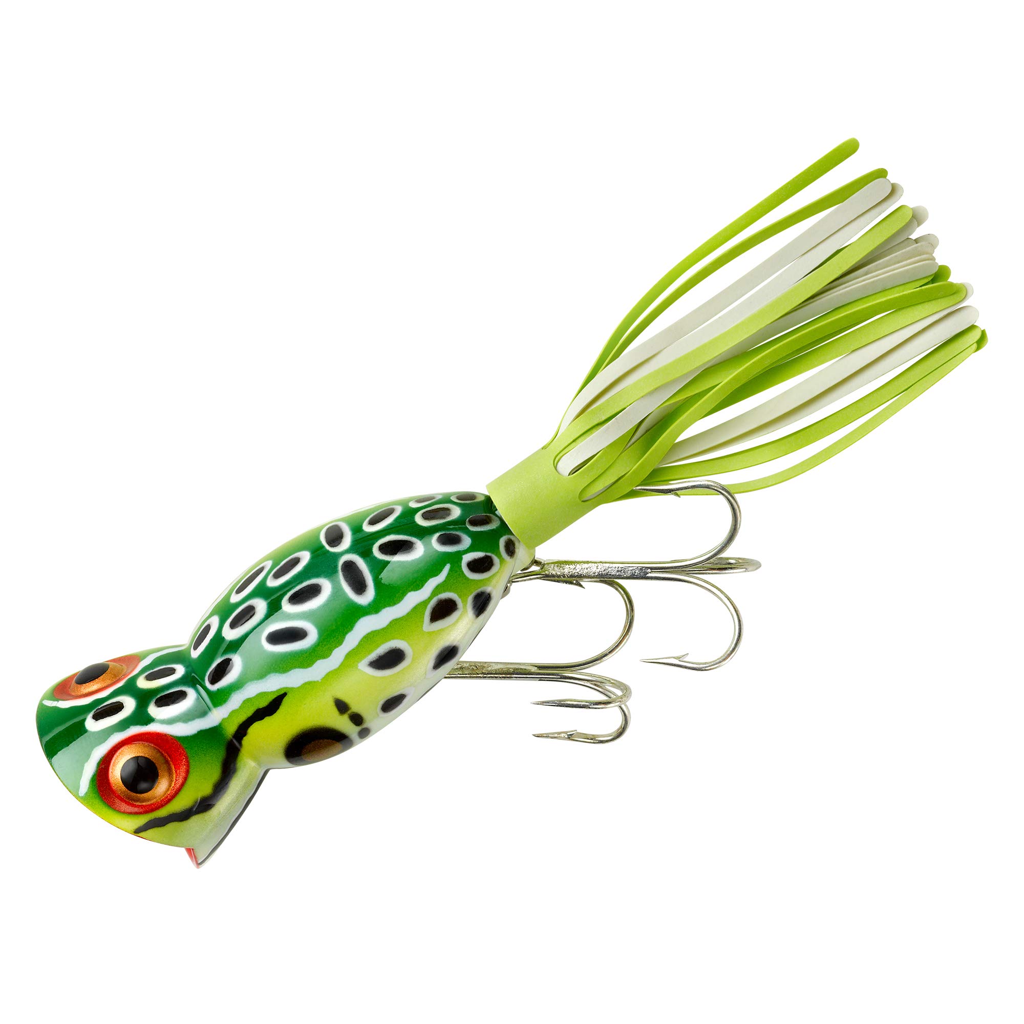 Topwater Bass Fishing Lure - Hula Popper with Realistic Action for Freshwater & Saltwater - Perfect for Casting, Trolling, and Shore Fishing