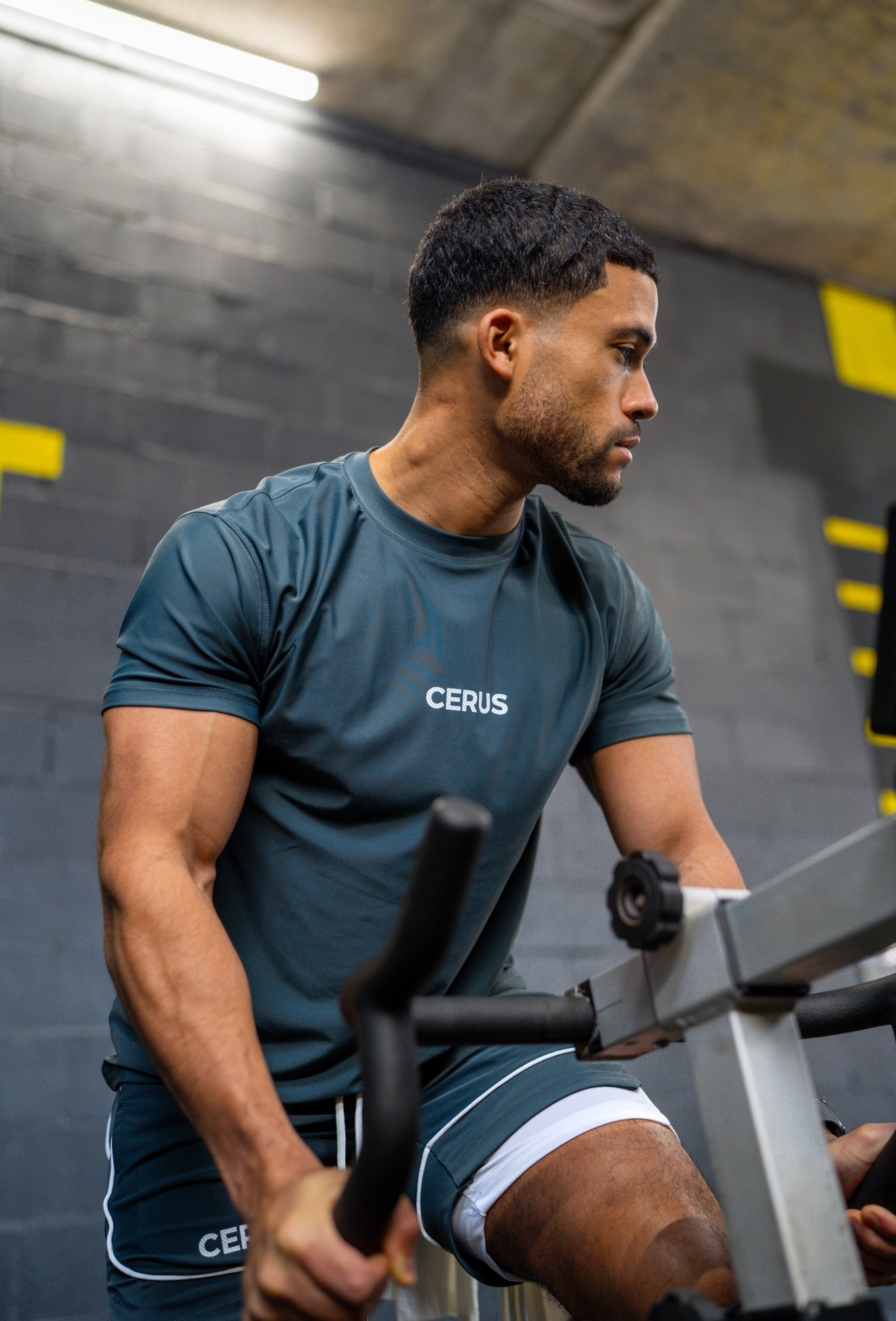 Cerus Grey Flow Men's T-Shirt - Soft Cotton Casual Tee for Everyday Wear | Gym, Workout, Street Style & Lounge Comfort