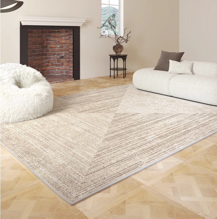 Modern Area Rugs for Bedroom & Living Room - Large Contemporary Floor Carpets Under Sofa - Soft Non-Slip Home Decor for Cozy Spaces & Office Use