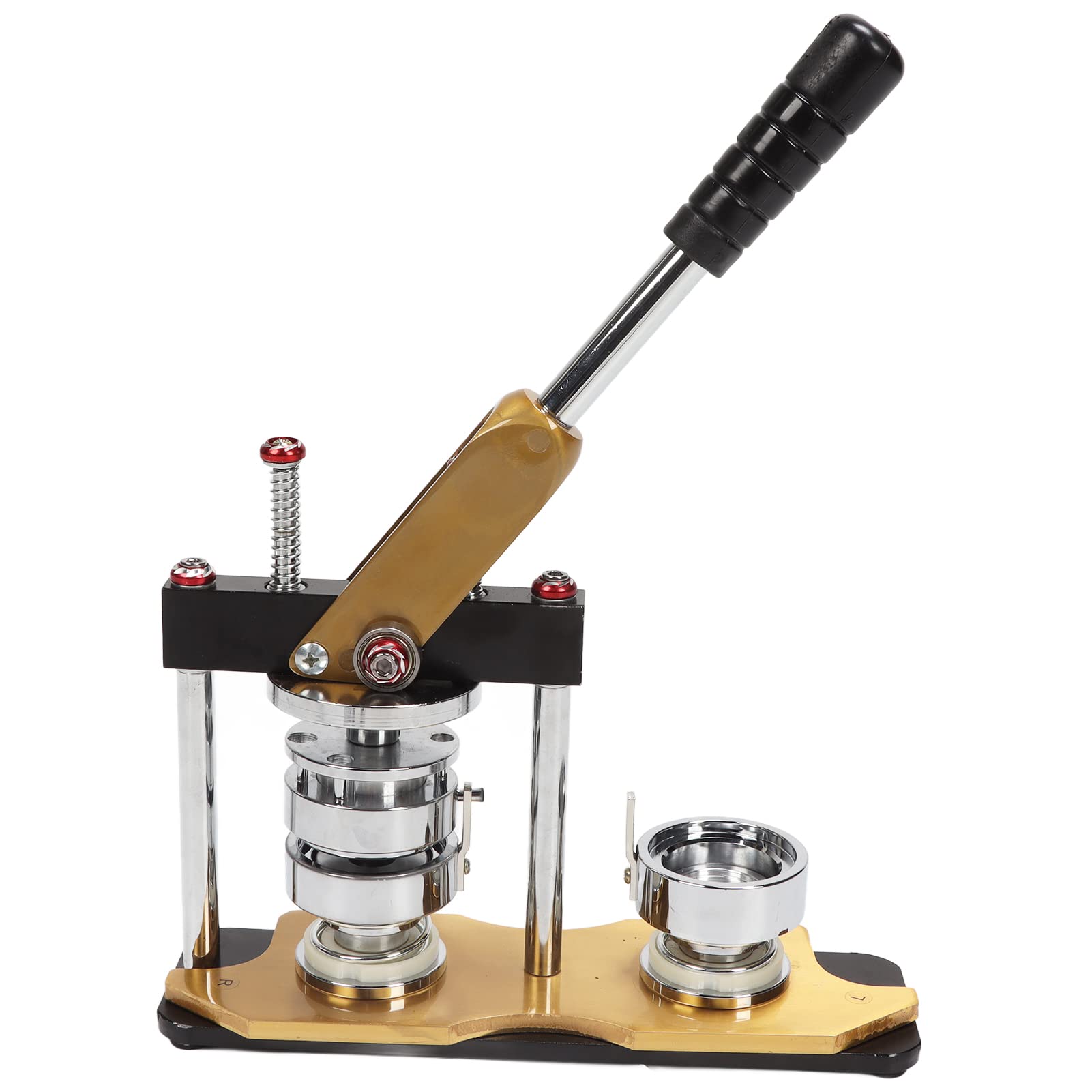 44mm DIY Button Badge Maker Press Machine - Easy Installation & Labor Saving with Film - Perfect for Custom Pins, Promotional Badges & Craft Projects