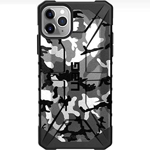 Black Grey Subdued Woodlands Camouflage Print