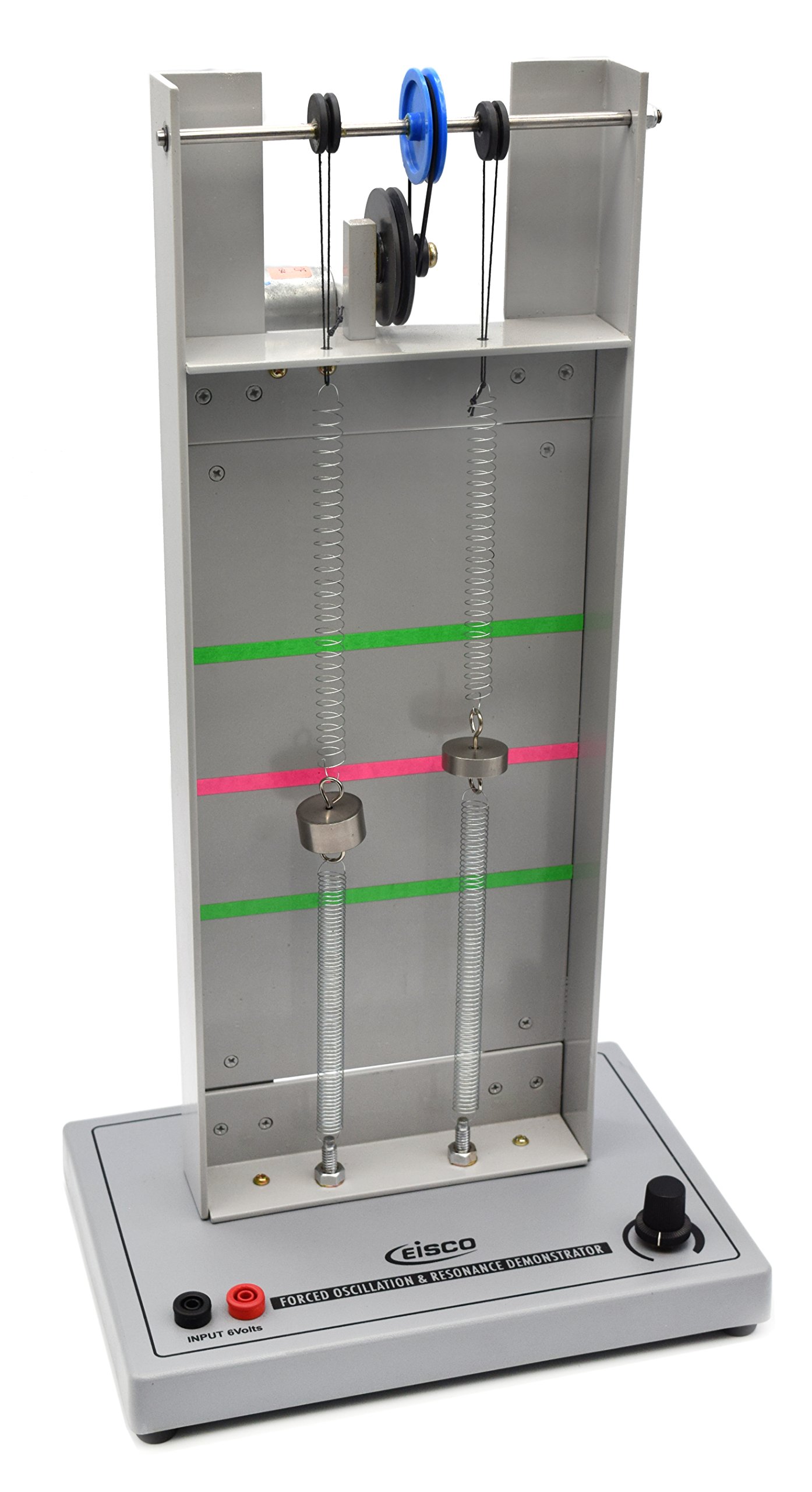 Eisco Labs Force Oscillation & Resonance Physics Demonstration Kit - Study Vibrations, Energy Transfer & Motion for Science Classrooms & Labs