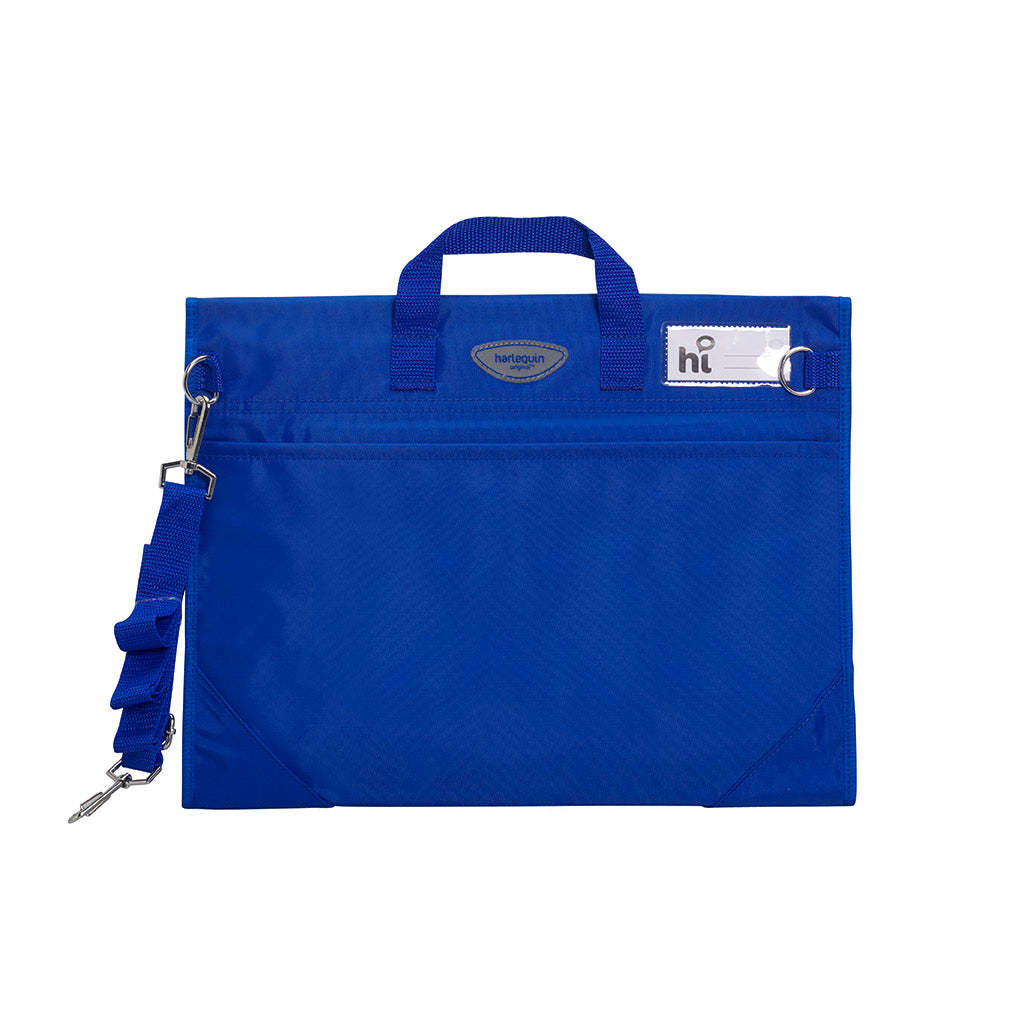 Chelona State School Safety Library Bag - Royal Blue Book Bag for Kids - Perfect for School, Library & Daily Use