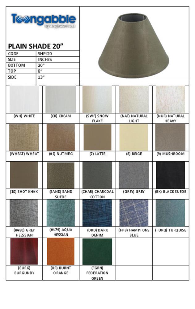 8.20.13 Tapered Lamp Shade - Black Hessian Fabric for Table Lamps & Floor Lamps - Perfect for Living Room, Bedroom, and Office Decor