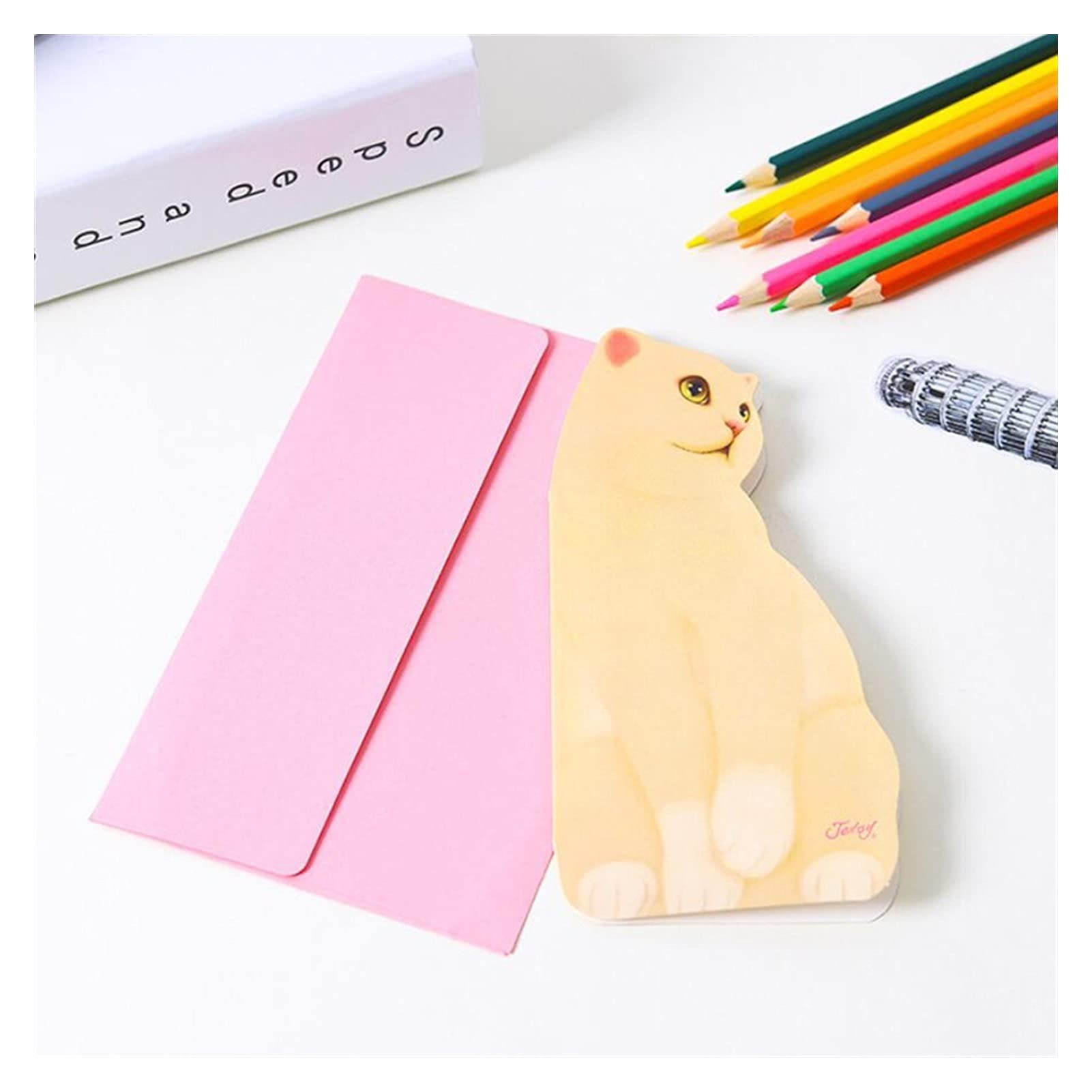 WanhaoShop Cute Cat Greeting Cards - Birthday, Christmas & Invitation Postcards for Kids | Baking Cake & Flowers Decoration | Perfect Gift for Birthdays & Holidays | Use for Parties, School Events & Home Decor