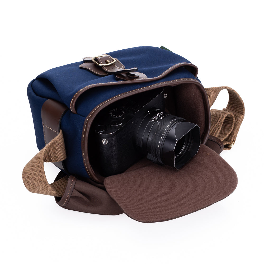 Billingham Hadley Digital Camera Bag - Waterproof Navy DSLR Shoulder Bag for Travel & Photography
