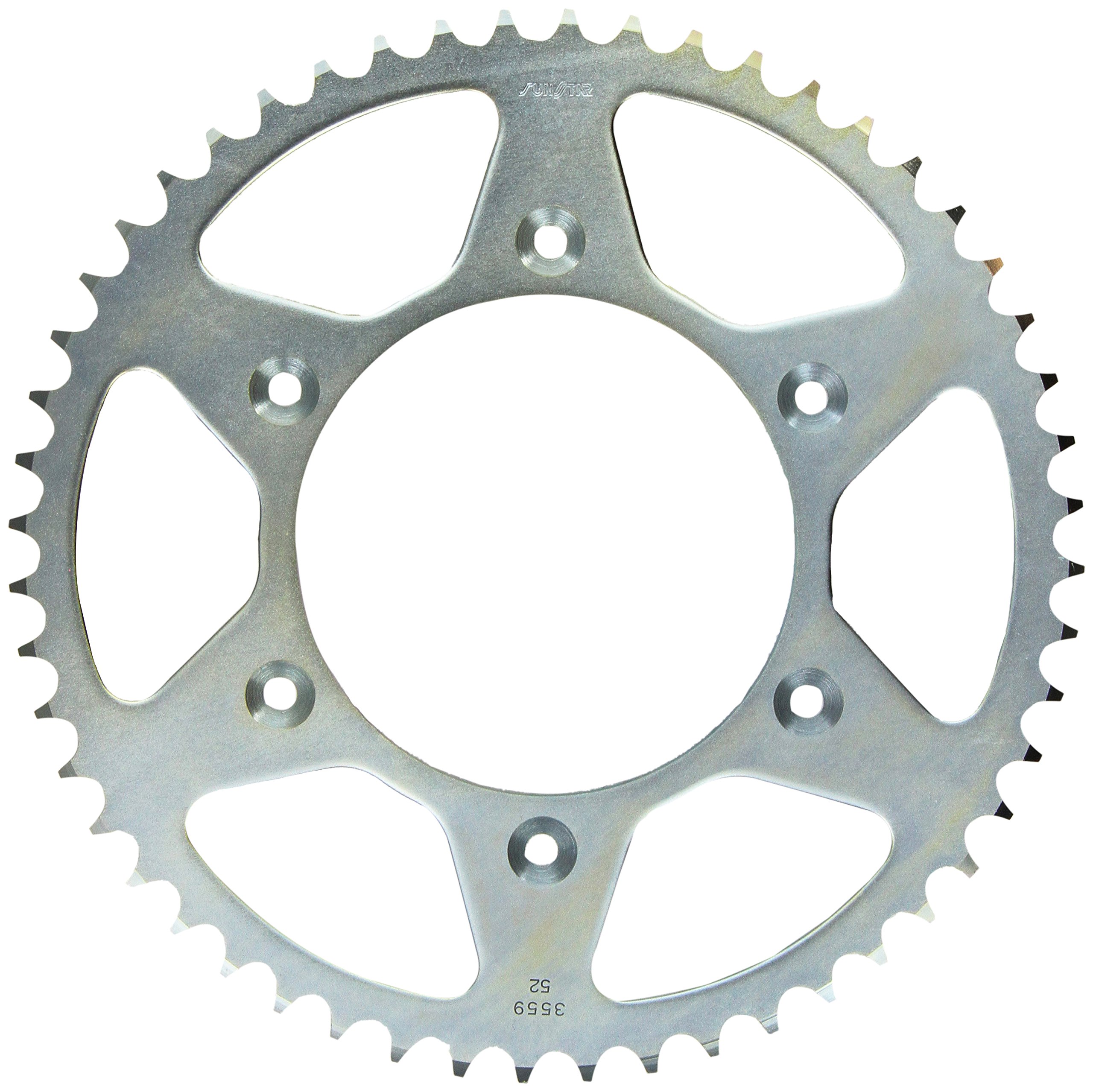 Sunstar 2-532338 38-Teeth 530 Chain Size Rear Steel Sprocket - Durable Motorcycle Replacement Part for Smooth Riding & Off-Road Adventures