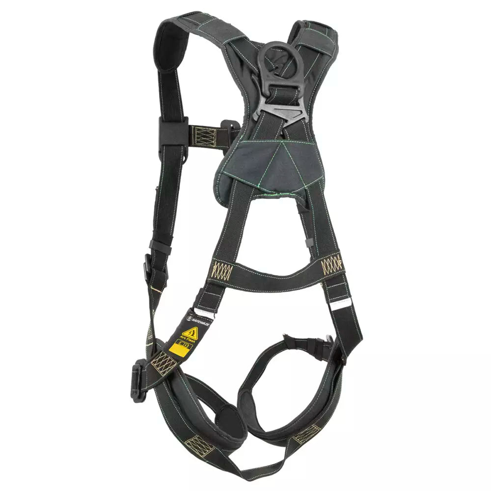 Arc Flash Full Body Harness DE 1D & DE MB Chest/Legs Protection - OSHA Compliant Safety Gear for Electrical Workers | Ideal for Utility, Construction & Industrial Use