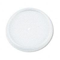 DRC Plastic Lids for 8 oz Hot & Cold Foam Cups - Vented Snap-On Lids (100/Bag, 1000/Case of 4) - Perfect for Coffee Shops, Smoothie Bars & Takeout Restaurants