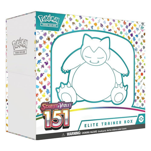 Pokemon TCG: Scarlet & Violet 151 Elite Trainer Box - Collectible Trading Cards for Battles & Trading | Perfect for Pokemon Fans, Collectors & Gamers