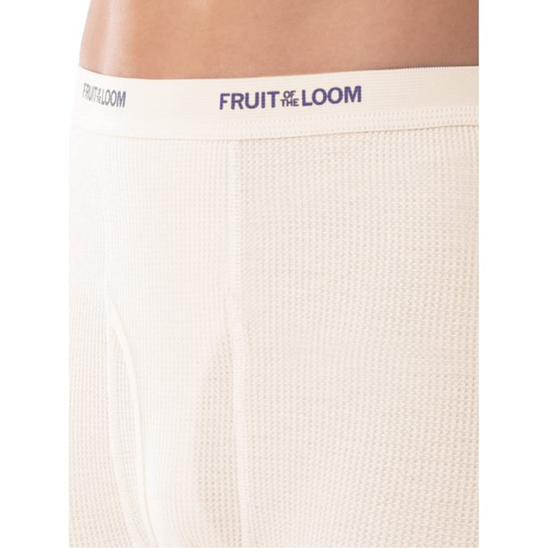 Fruit of the Loom Men's Classic Midweight Waffle Thermal Underwear Pants - Warm Winter Base Layer for Outdoor Activities & Cold Weather Comfort