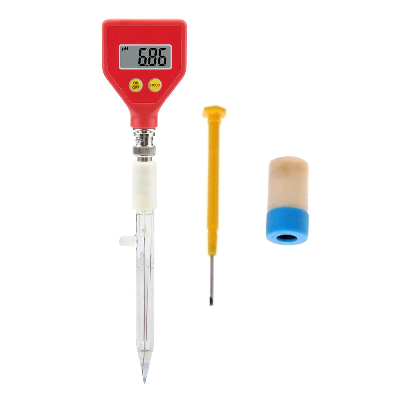 CALANDIS Digital pH Meter - High Accuracy Water Tester for Drinking Water, Hydroponics, Aquariums & Pools | Portable pH Testing Kit for Home, Lab & Outdoor Use