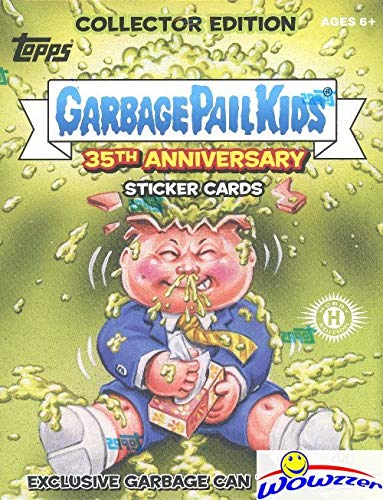 2020 Topps Garbage Pail Kids Series 2 35th Anniversary Hobby Collector Edition - Factory Sealed Trading Card Box with 192 Cards + 1 Guaranteed Hit (Autographs, Sketch Cards, Printing Plates) | Rare Collectible for Card Enthusiasts & Nostalgic Gift for 80s Fans