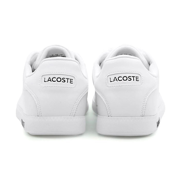 Lacoste Men's Graduate 0120 Sneakers in White & Navy - Comfortable Casual Shoes for College, Work & Everyday Wear
