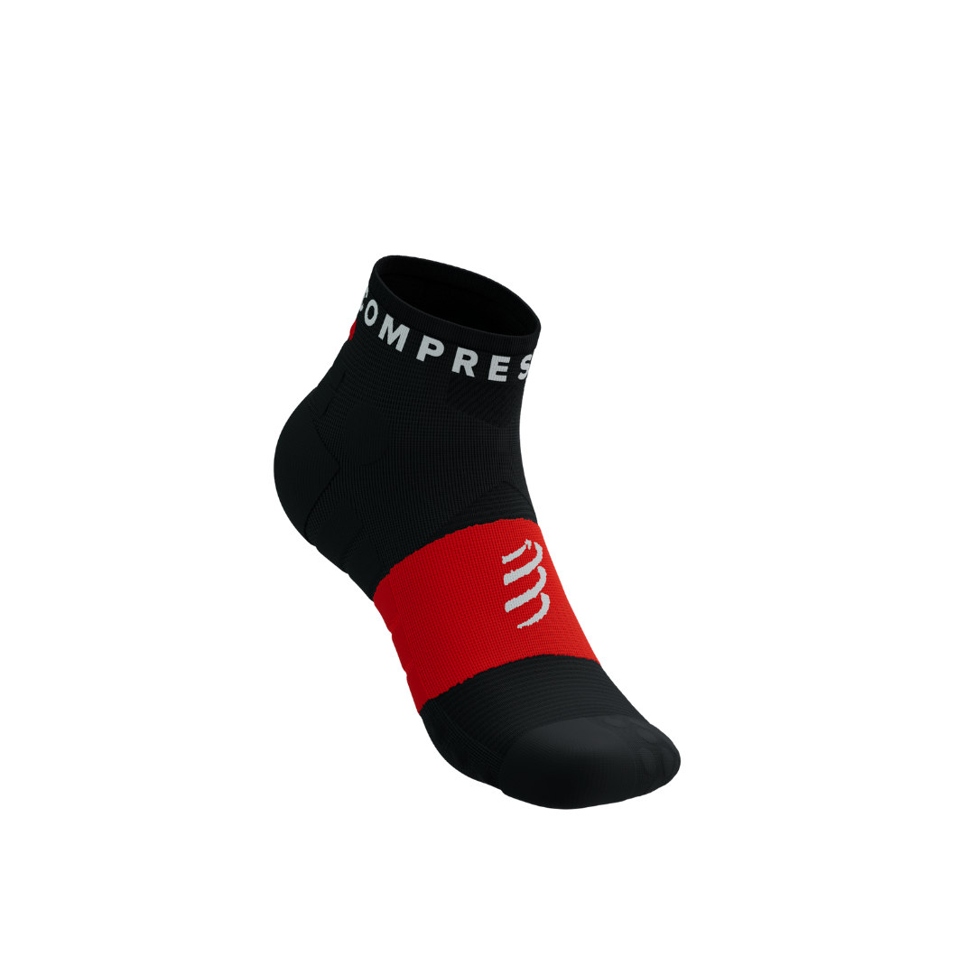 Compressport Unisex Ultra Trail Low Socks - Lightweight Running & Hiking Socks for Men & Women - Perfect for Trail Running, Outdoor Adventures & Fitness Activities