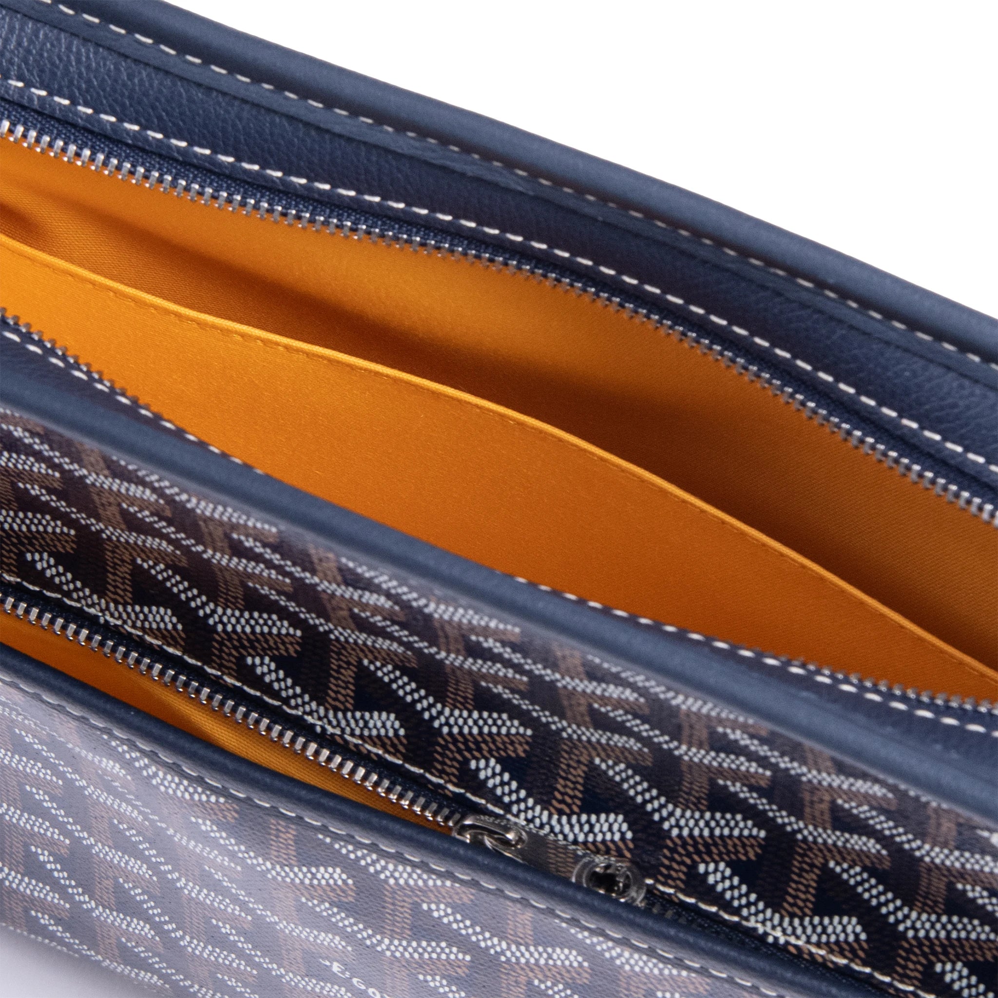 Goyard Jouvence MM Washbag - Premium Navy Blue Travel Cosmetic Bag for Women & Men | Perfect for Toiletries, Makeup, and Travel Essentials