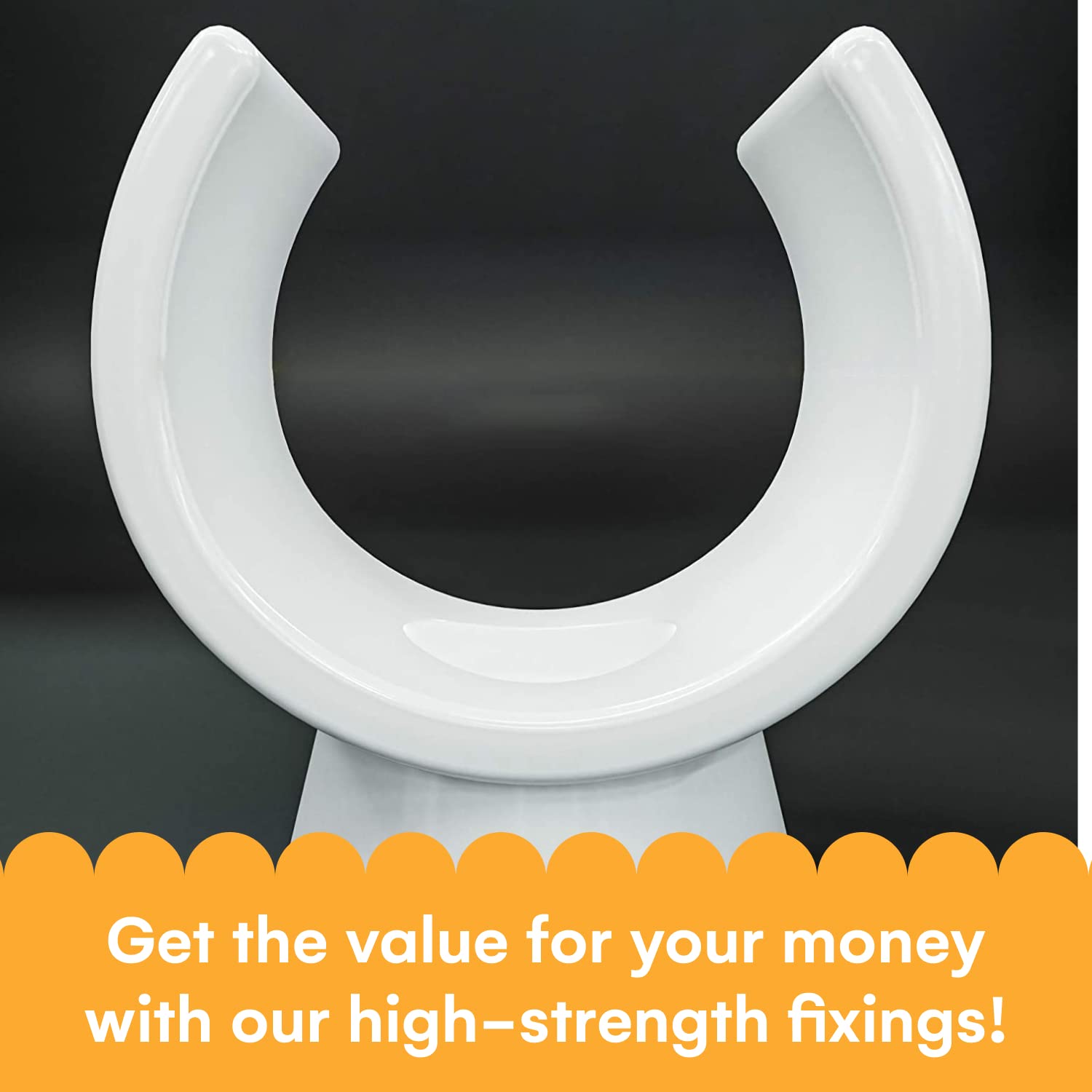 1/2 Inch PEX Pipe Support Hangers 130 Pack - U-Shaped PVC Water Pipe Clamps for PEX-AL-PEX & PEX Tubing - Ideal for Plumbing, HVAC & Underfloor Heating Systems