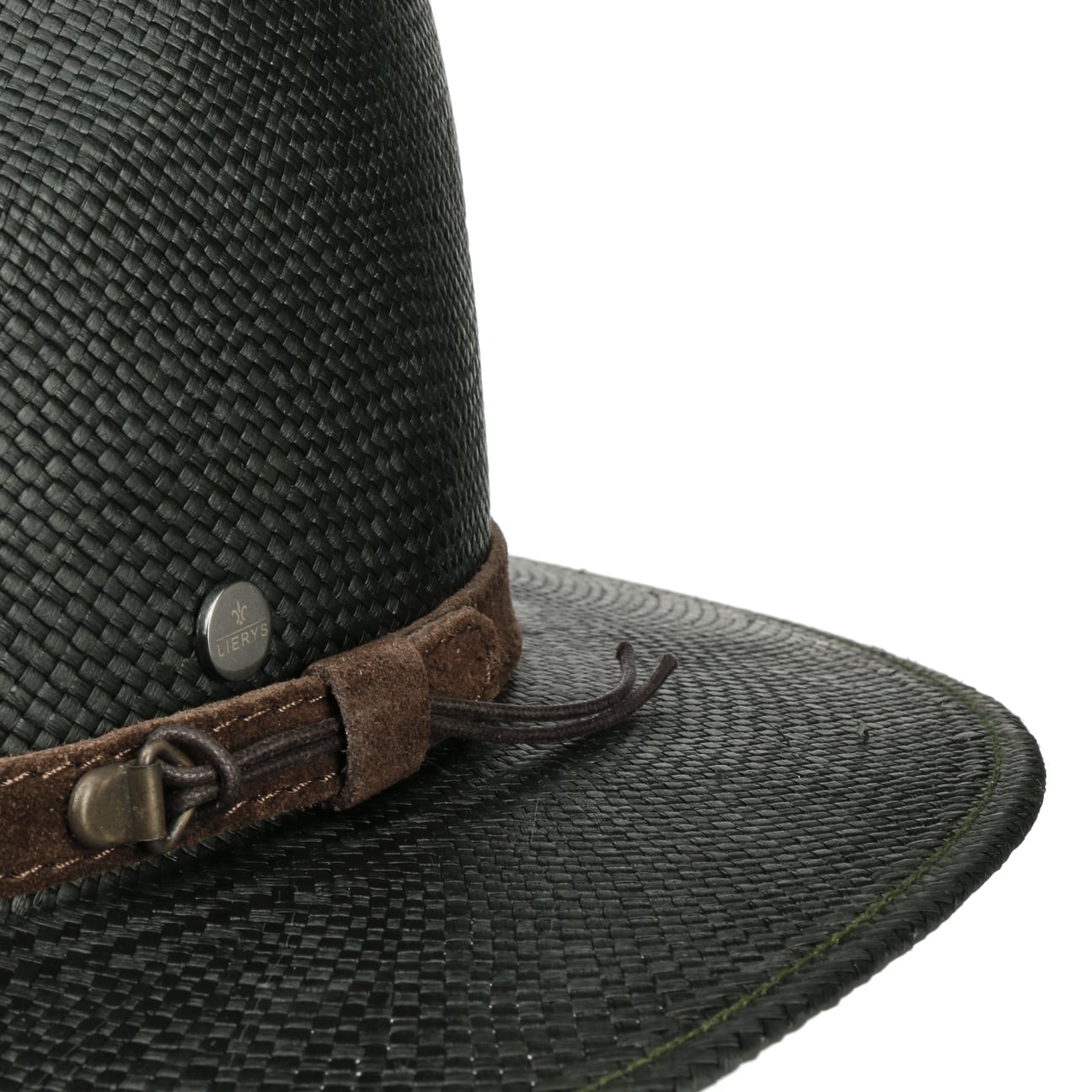 Lierys Forest Traveller Panama Hat - Natural Straw Sun Hat for Men & Women - Perfect for Beach, Travel, and Outdoor Adventures