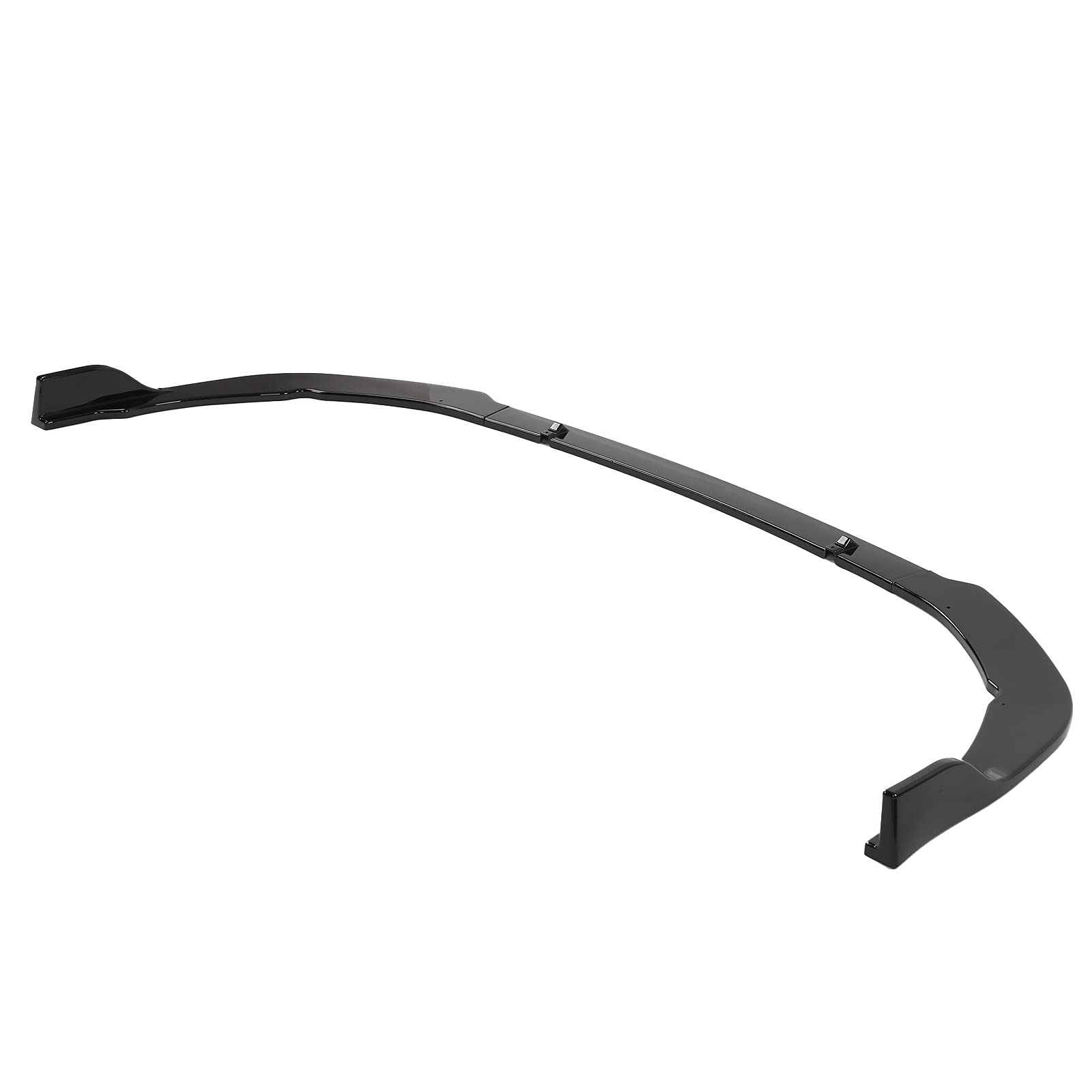 Universal Front Bumper Lip Spoiler - 3PCs ABS Car Bumper Protector & Splitter Diffuser in Bright Black | Perfect for Toyota SE/XSE 2018-2020 Models | Enhance Style & Protection for Daily Driving & Car Shows