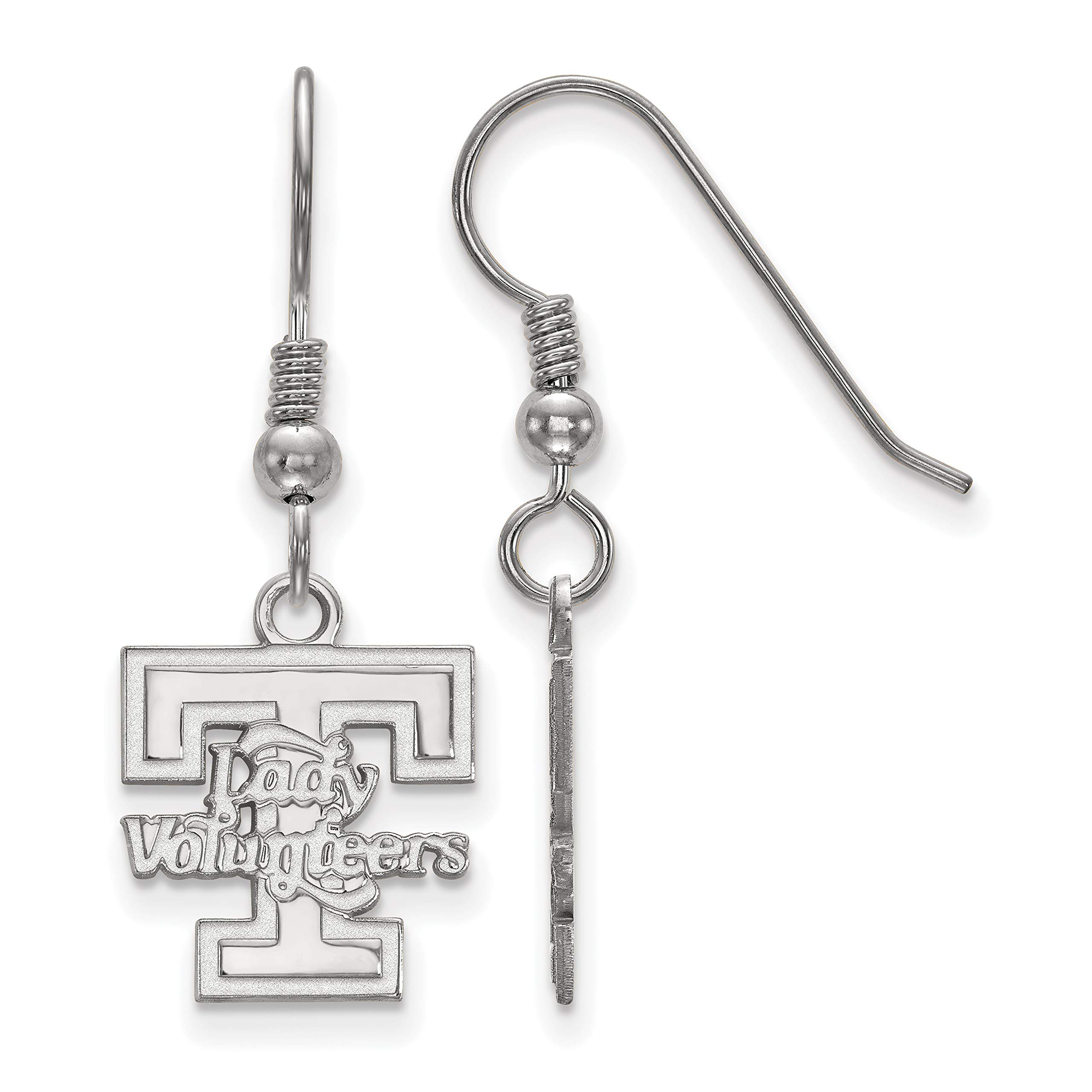 University of Tennessee Lady Volunteers Sterling Silver Dangle Earrings - Perfect for Game Days, Graduation Gifts & Tennessee Pride
