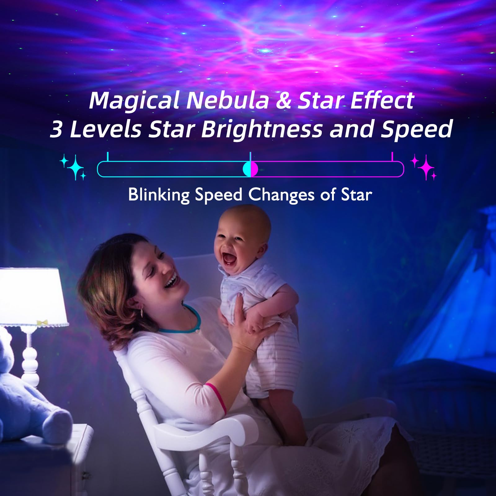 Astronaut Galaxy Projector with Nebula & Stars - 8 Mode LED Night Light with Remote Control for Kids & Adults - Perfect for Bedroom Decor, Birthday Gifts, Relaxation & Space-Themed Parties - Create Stellar Atmosphere for Nursery, Meditation Room, Home Theater, and Romantic Date Nights
