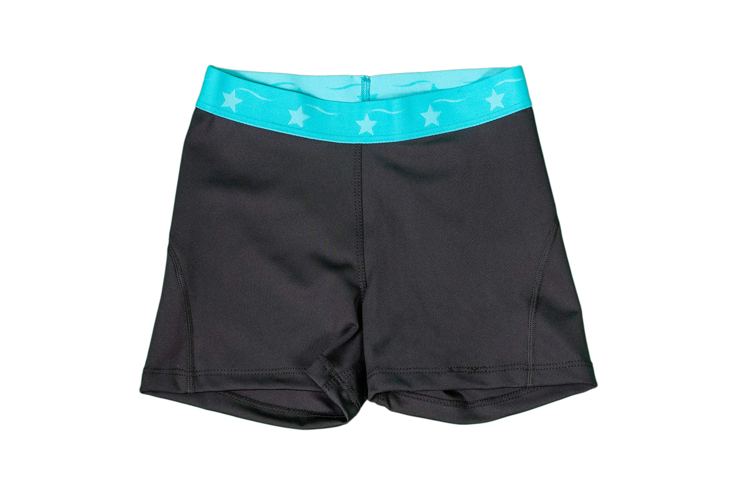 Destira Power Flex Shorts - High Performance Gymnastics & Dance Shorts for Women & Girls - Stretchy, Breathable & Comfortable for Training, Competition & Practice