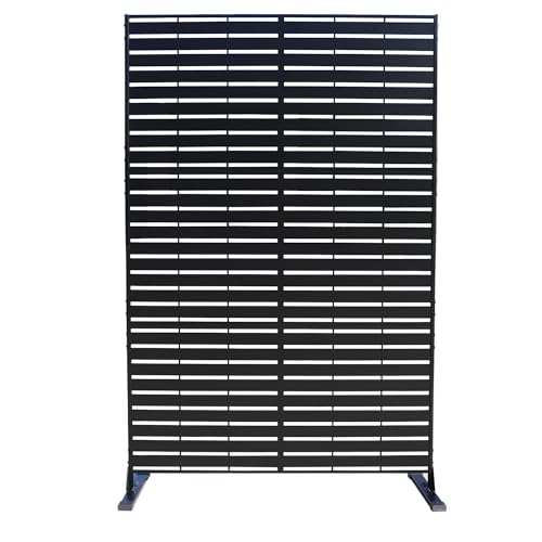 Black/Horizontal Slat