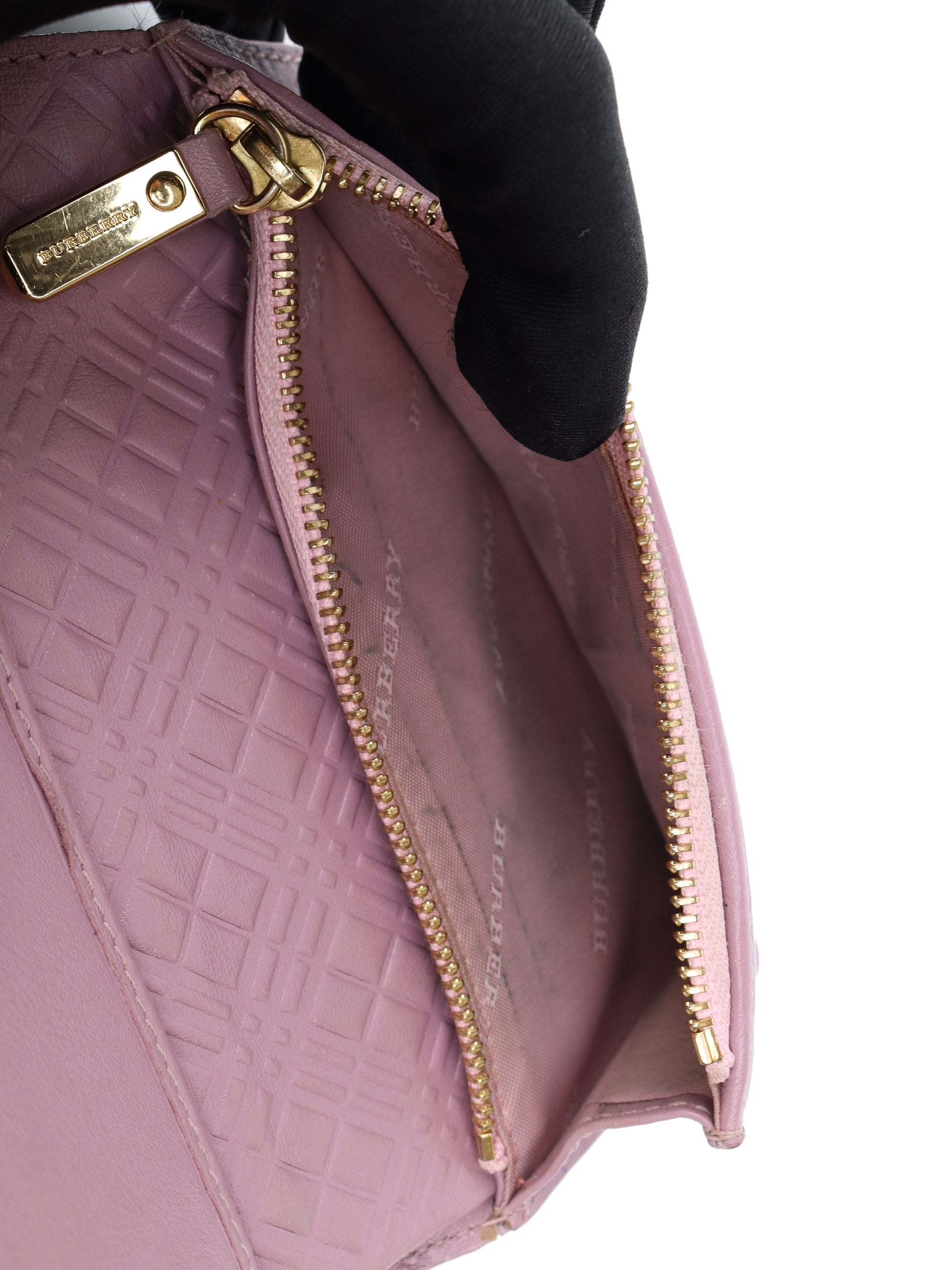Burberry Violet Wallet for Women | Genuine Leather Luxury Wallet with RFID Protection | Perfect for Everyday Use, Travel & Gifting