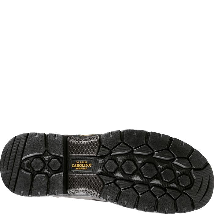 **Men's Carolina Braze Composite Toe Work Shoes - Light Duty, Cushioned Insole, Static-Dissipative, Oil & Slip-Resistant, Non-Metallic Safety Footwear for Construction & Warehouse Work**