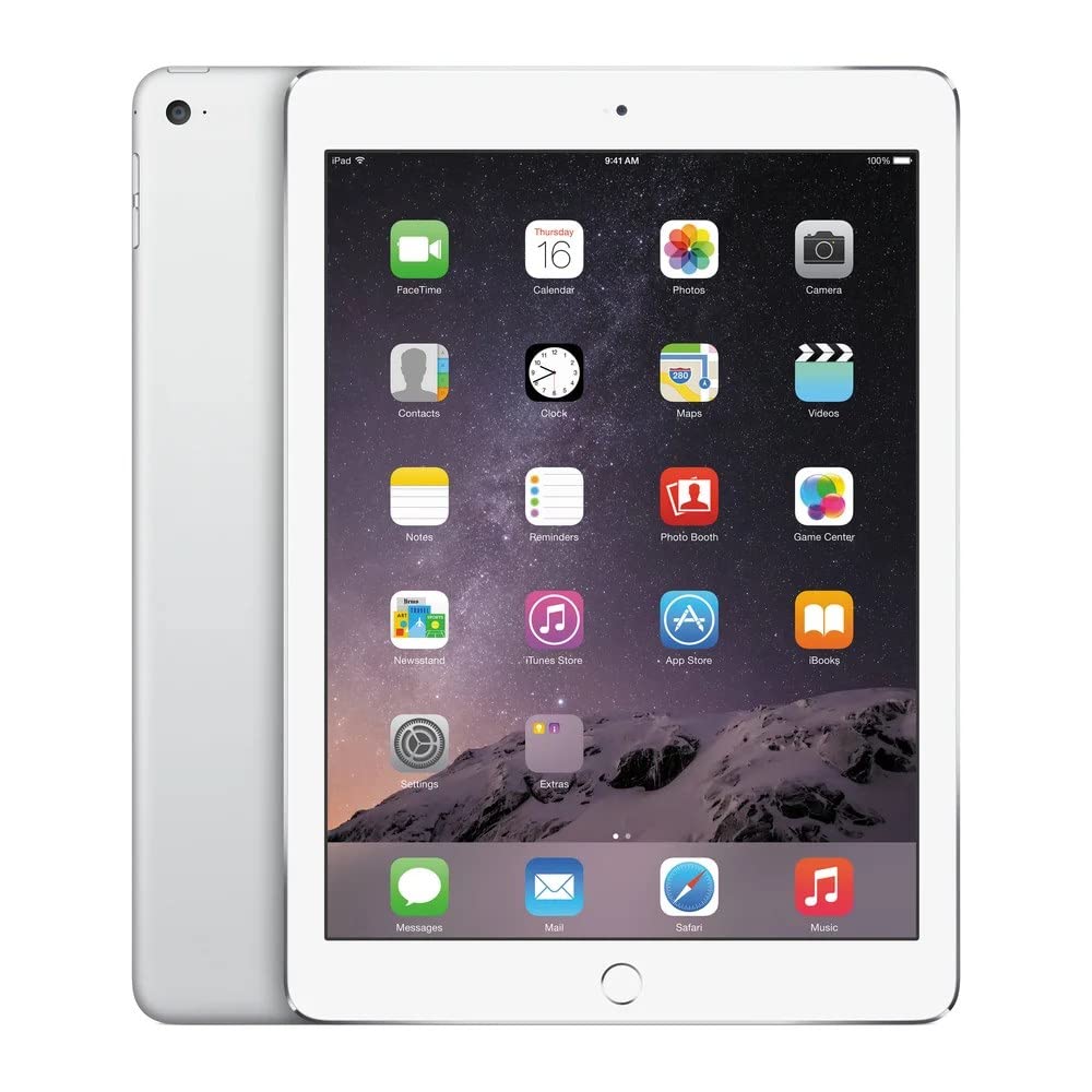 Refurbished Apple iPad Air 2 64GB Wi-Fi - Silver | Lightweight Tablet for Work, Study & Entertainment | Perfect for Students, Professionals & Home Use