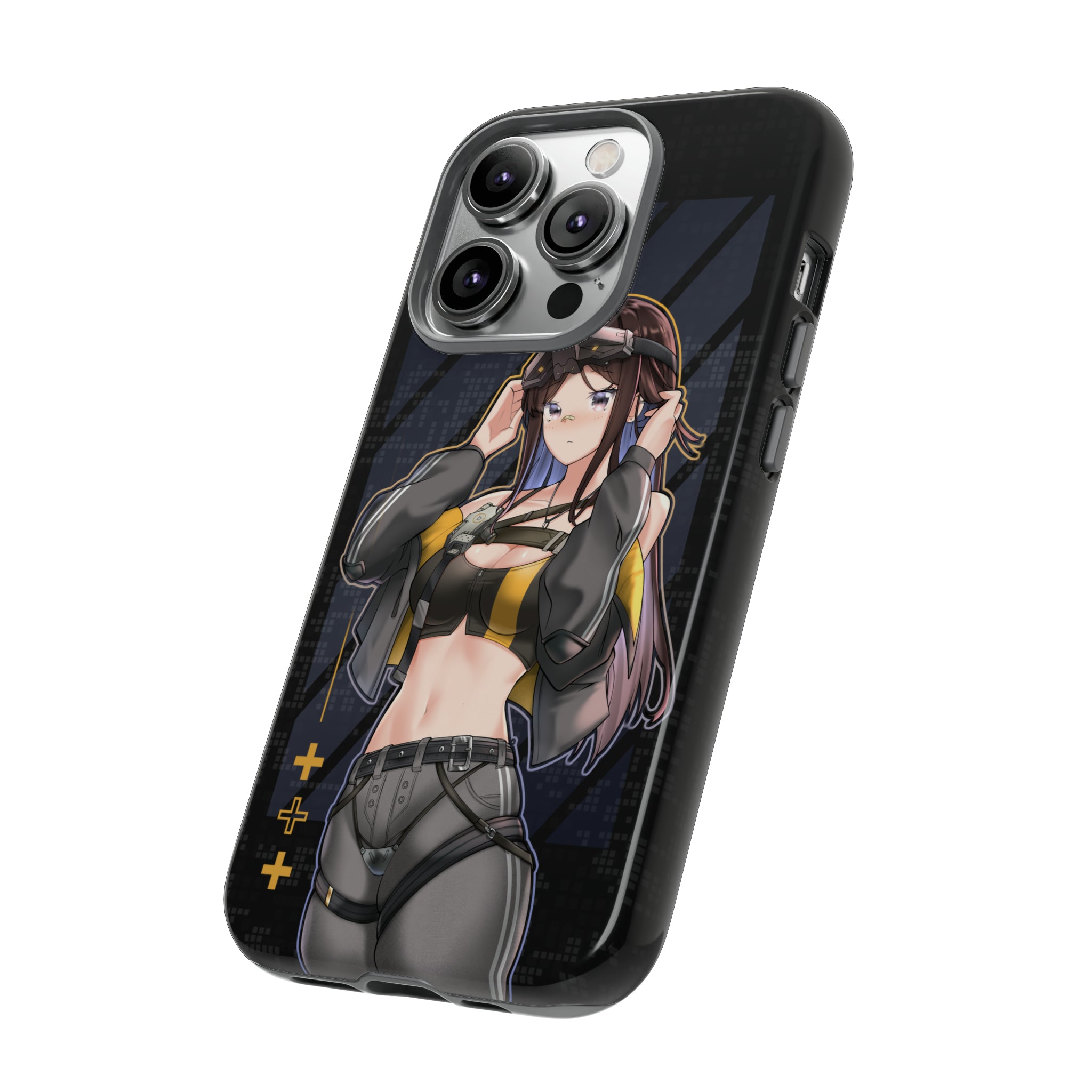 SATOMI x CENTI Premium Shockproof Phone Case for iPhone & Samsung - Slim Protective Cover with Anti-Scratch Design | Perfect for Outdoor, Travel & Daily Use