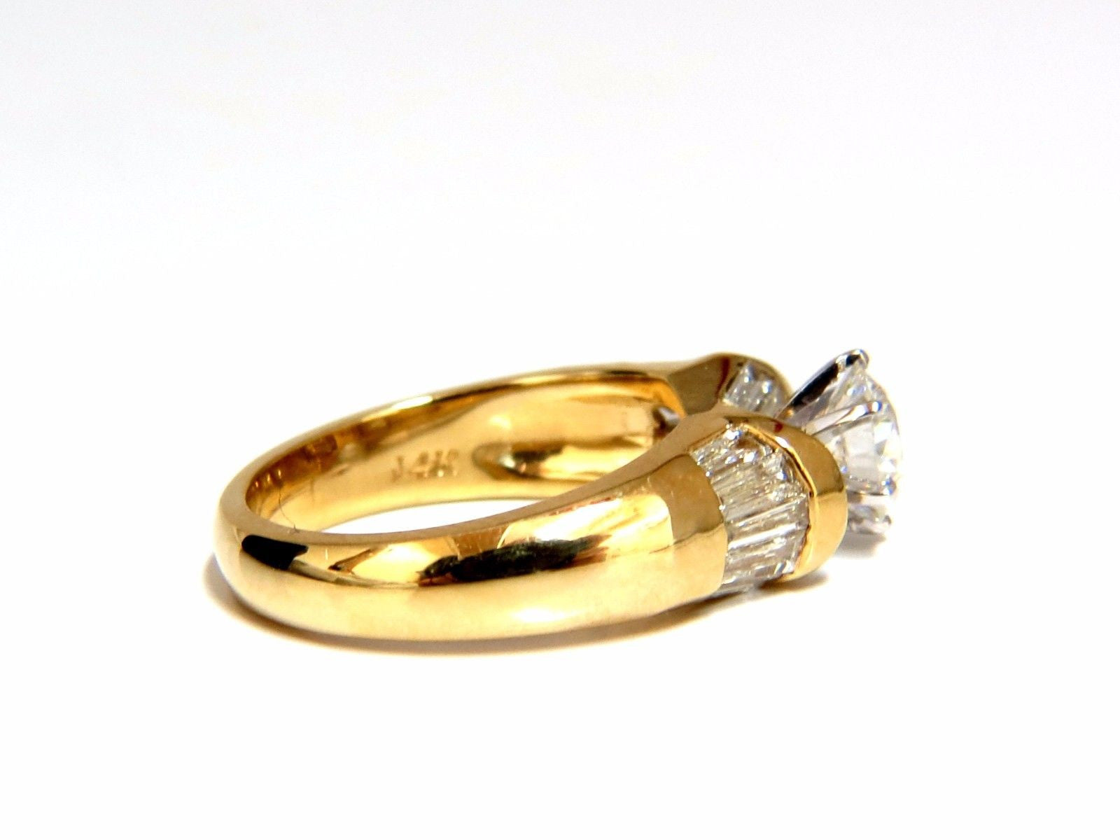 GIA Certified 1.78 Carat Natural Round Diamond Engagement Ring in 14K Gold Cathedral Setting - Perfect for Proposals, Weddings & Anniversary Gifts