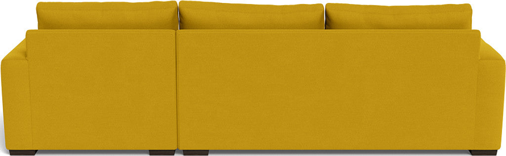 Modern Mesa 123 Right Chaise Sectional Sofa - Comfortable L-Shaped Couch for Living Room, Family Room & Lounge Areas