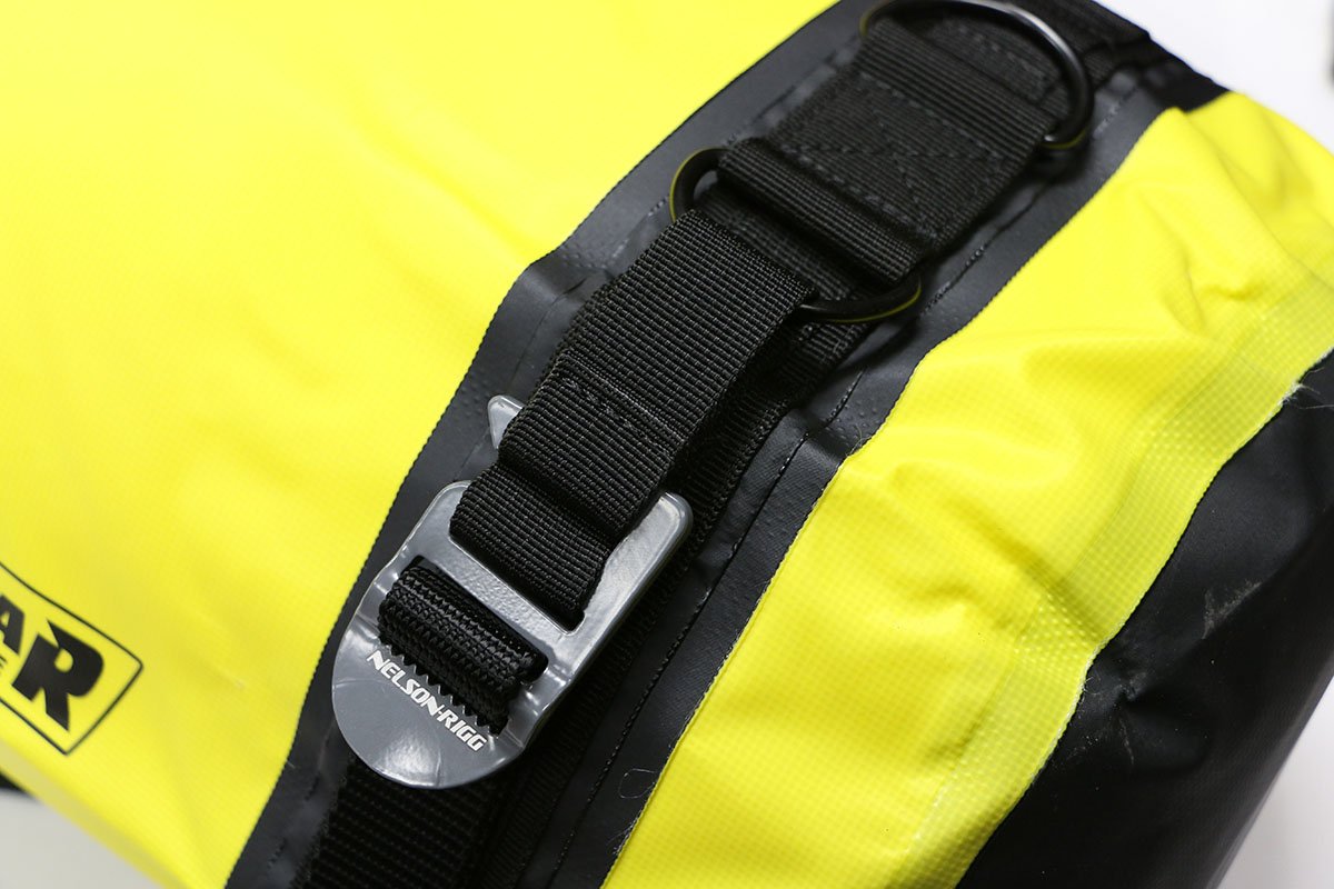 Nelson-Rigg SE-1030-BLK 30L Waterproof Dry Bag with Backpack Straps | 100% Waterproof Roll-Top Design | Ideal for Kayaking, Camping, Hiking & Outdoor Adventures | Black
