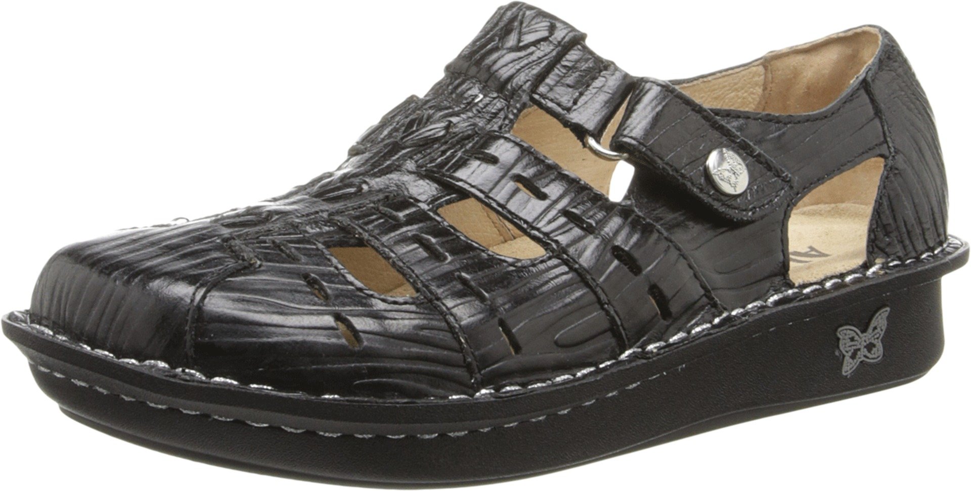 Alegria Pesca Women's Comfort Sandals - Lightweight & Supportive Orthopedic Footwear for Walking, Travel & Everyday Wear