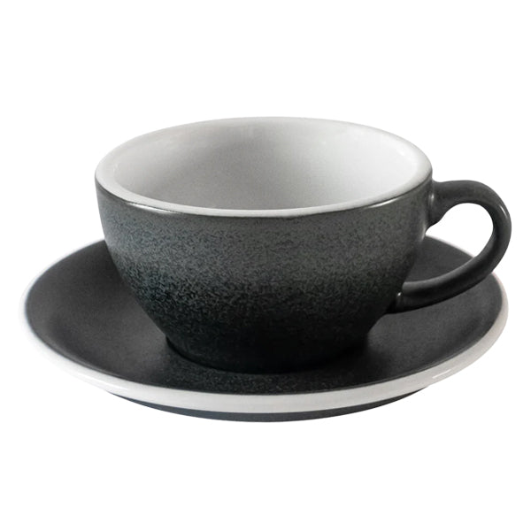 Loveramics Egg Cup and Saucer Set - Porcelain Breakfast Dish for Soft Boiled Eggs - Perfect for Brunch, Breakfast, and Elegant Dining