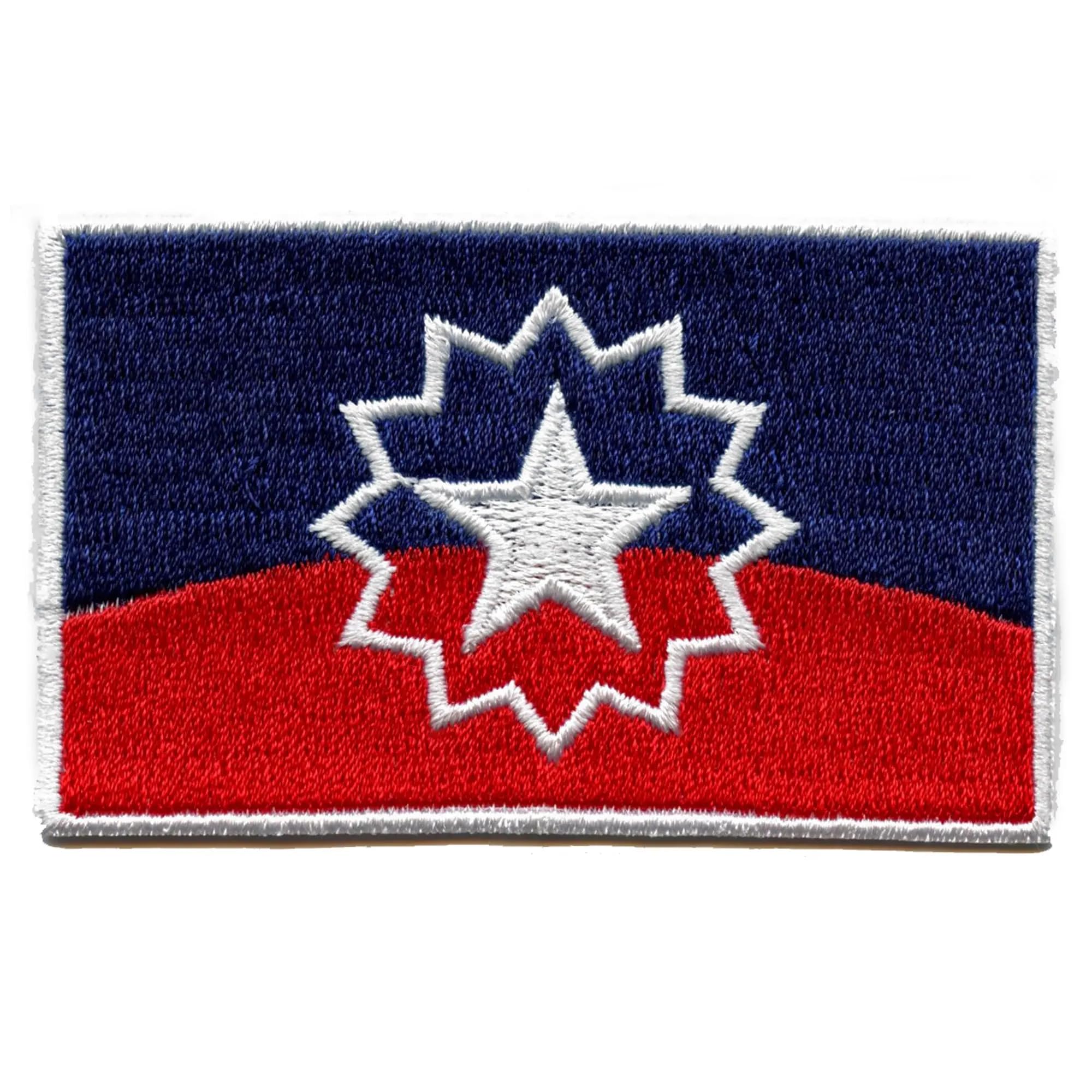 Juneteenth Flag Patch - Embroidered Iron On Applique for Federal Holiday Celebrations - Perfect for T-Shirts, Hats & Bags