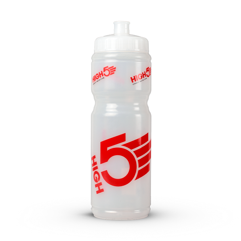 HIGH5 Sports Drinks Bottle - BPA Free Clear Water Bottle for Hydration - Perfect for Gym, Running & Outdoor Activities