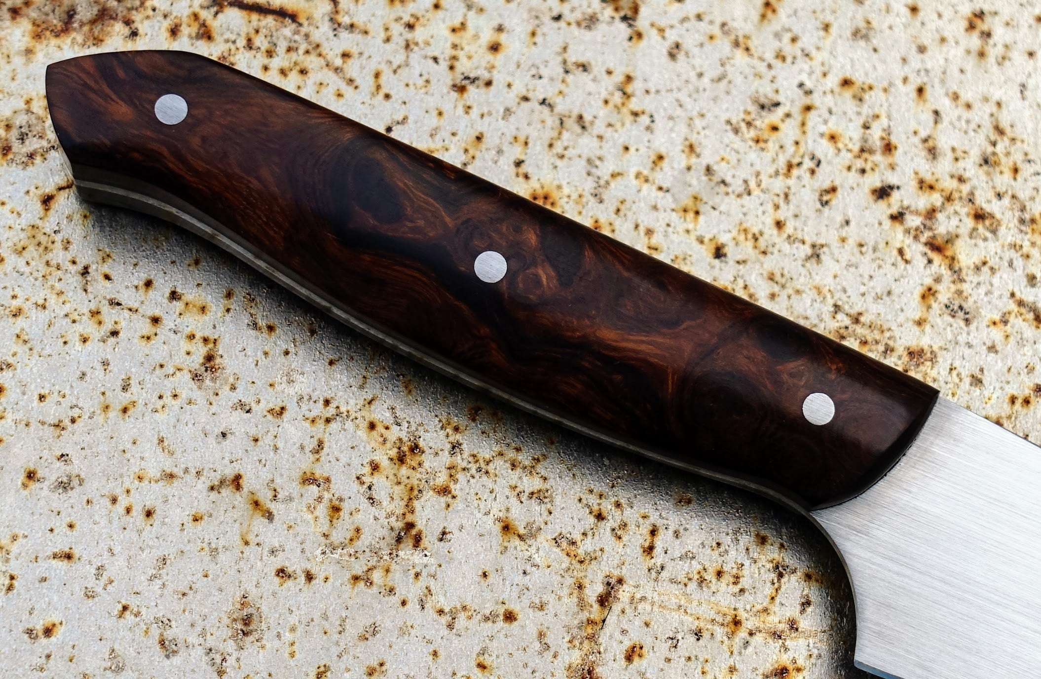 DCB Customs 3.75 Inch Stainless Steel Paring Knife - Sharp Kitchen Knife for Peeling, Slicing & Precision Cutting - Perfect for Fruits, Vegetables & Small Food Prep