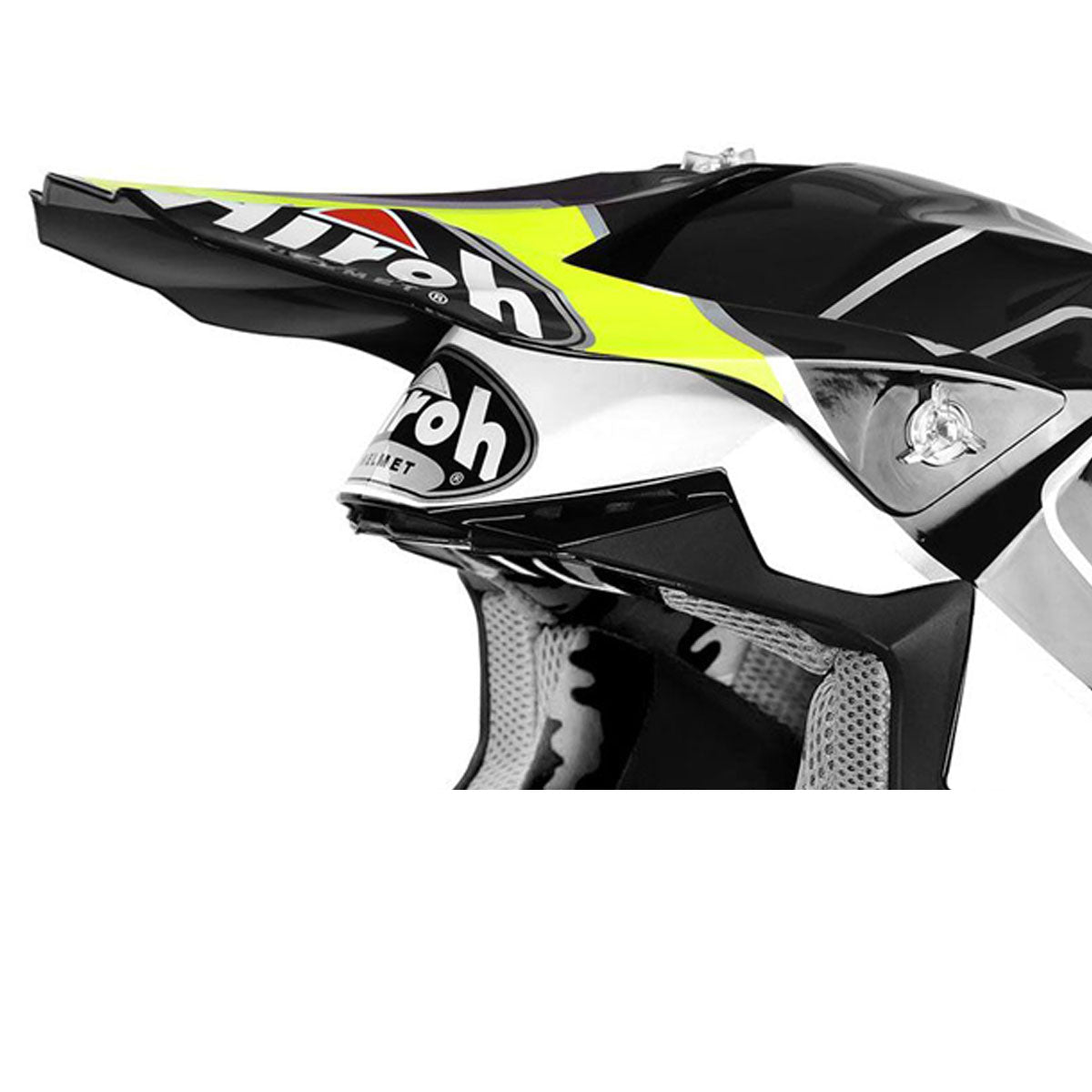 Airoh Peak For Twist Cairoli Mantova Yellow Motorcycle Helmet - Lightweight & Durable Off-Road Racing Helmet for Motocross & Dirt Bike Riders