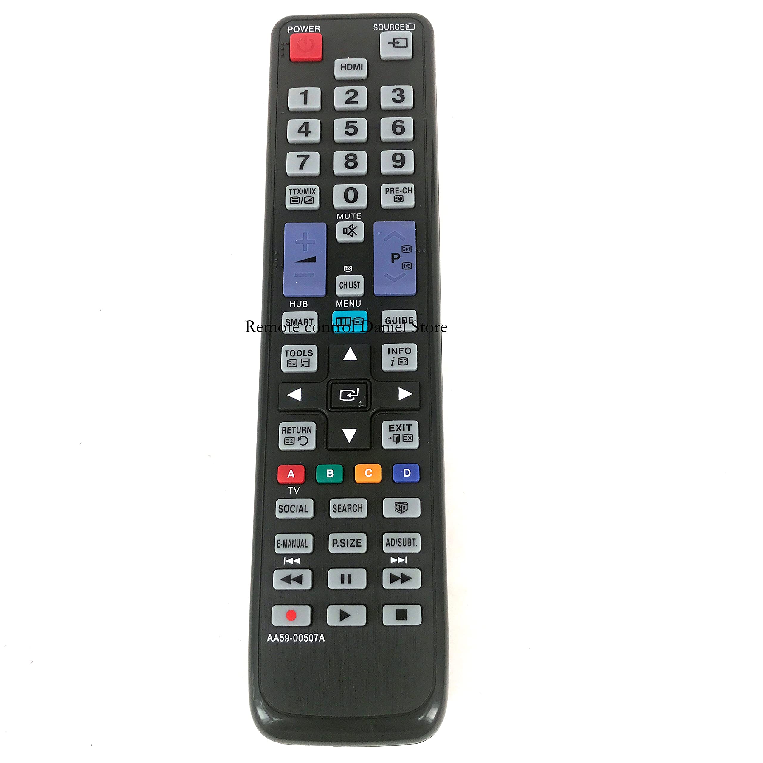 Original Meide Samsung TV Remote Control AA59-00507A Replacement for LCD LED TV Models AA59-00508A AA59-00478A AA59-00465A - Perfect for Home Entertainment & Smart TV Control