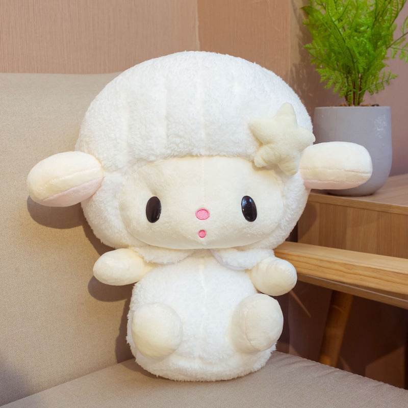 Adorable Soft Little Lamb Plush Toy - Cute Stuffed Animal for Kids, Baby Shower Gift & Nursery Decor