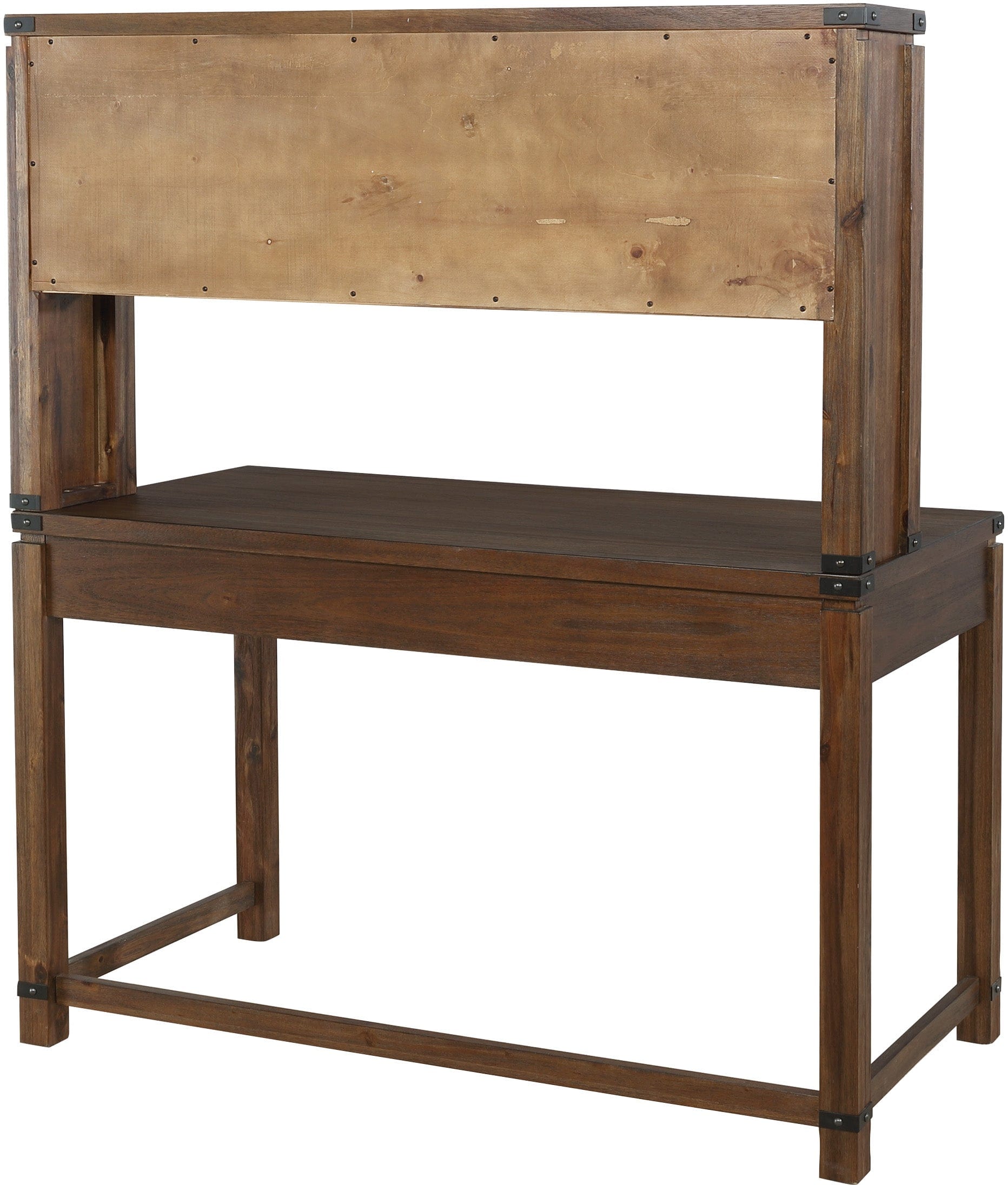 Office Star Baton Rouge Hutch and Desk [BTDH2937] - Stylish Home Office Furniture for Work & Study - Perfect for Small Spaces & Remote Work