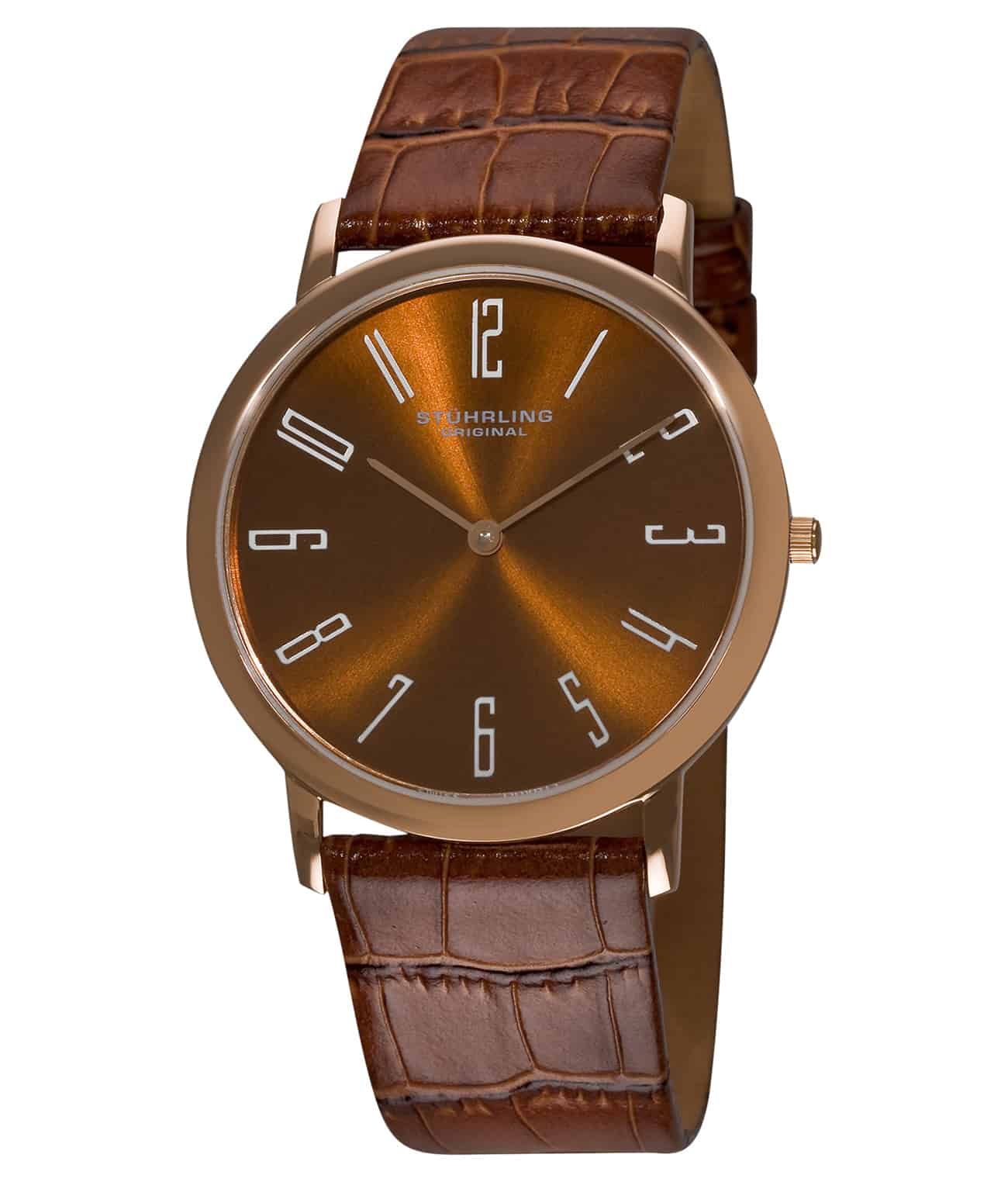 Belmont 216A Quartz 38mm Classic Men's Watch - Stylish & Waterproof for Business, Casual & Formal Occasions