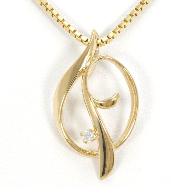 18K Yellow Gold Diamond Necklace for Women - Elegant Dainty Pendant Jewelry Gift for Anniversary, Valentine's Day & Special Occasions