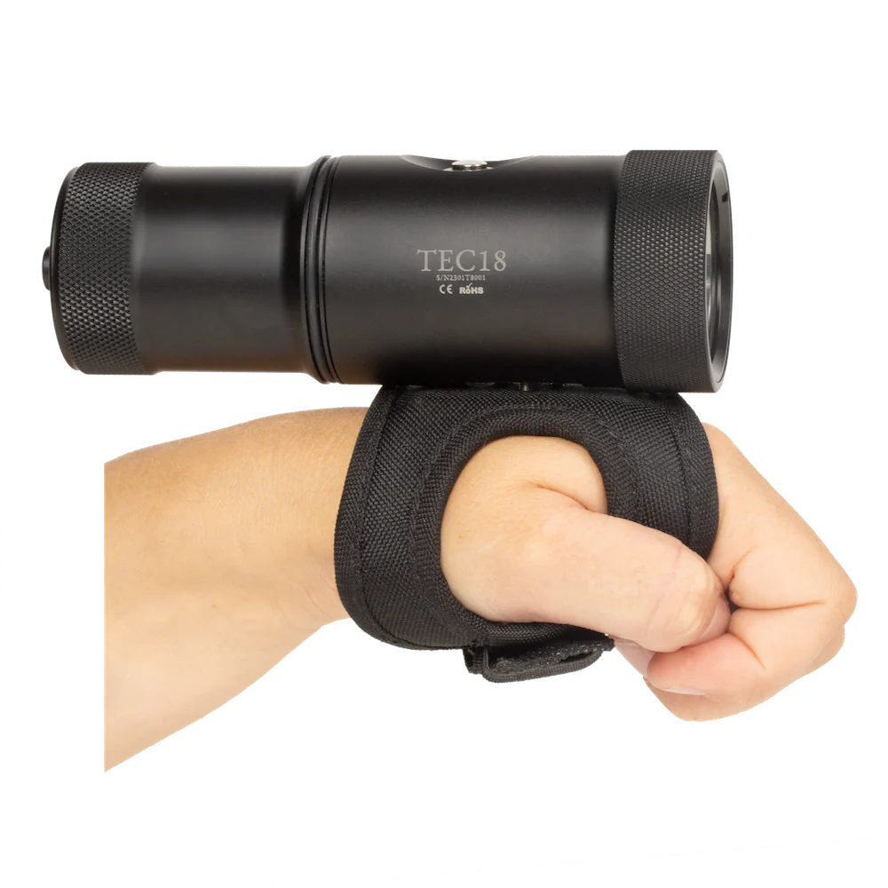 Tec 18 Dive Lantern - 1800 Lumens Handheld Underwater Flashlight for Scuba Diving, Cave Exploration & Night Fishing | Professional Grade Dive Light
