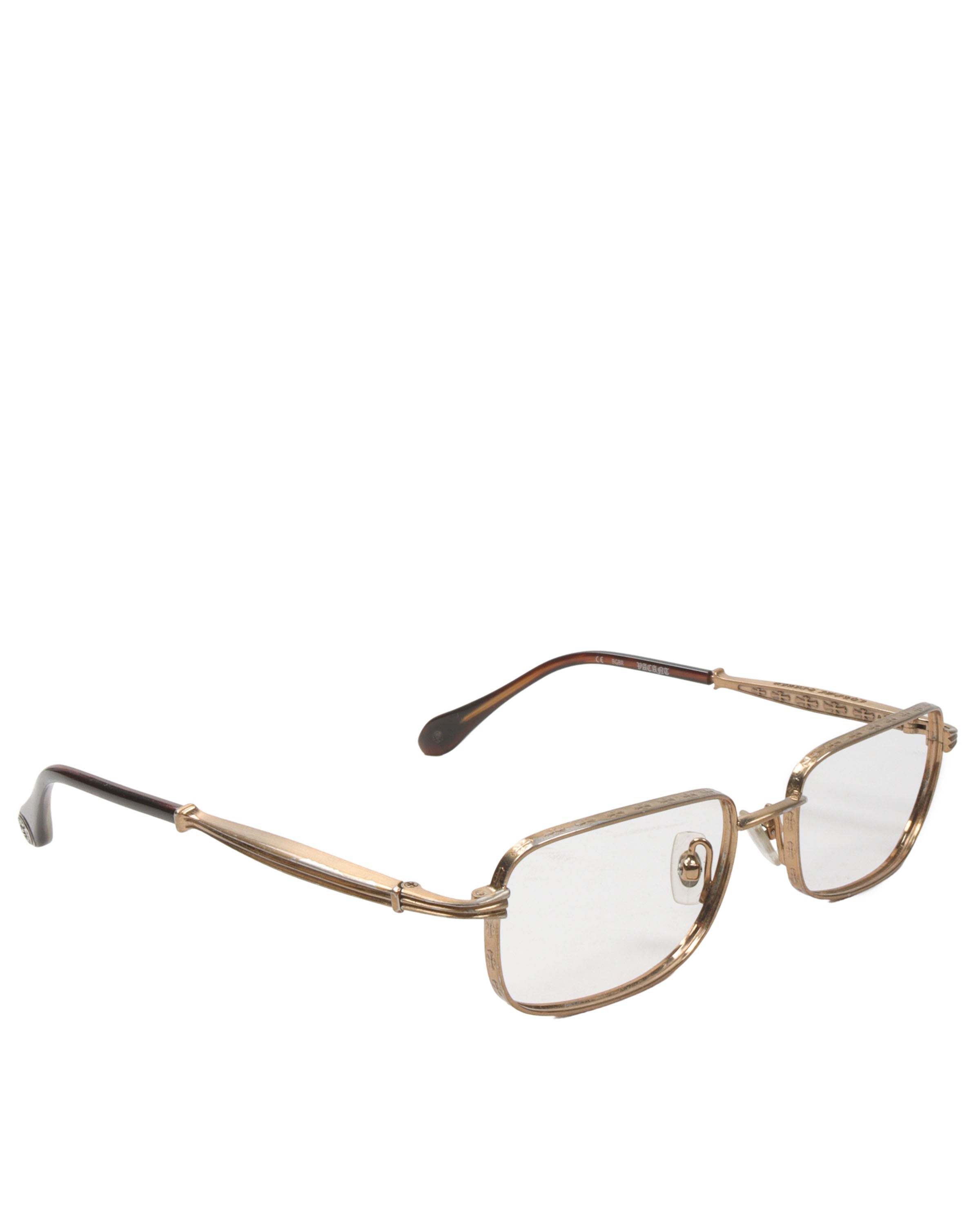 Stylish VACANT Eyeglass Frames for Men & Women - Trendy Lightweight Acetate Glasses with Spring Hinges - Perfect for Reading, Working & Daily Fashion Accessory