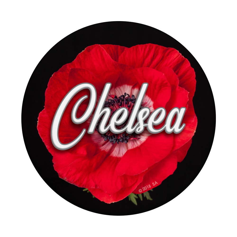 Red Poppy Chelsea Flower Gift - Perfect for Birthdays, Anniversaries & Home Decor