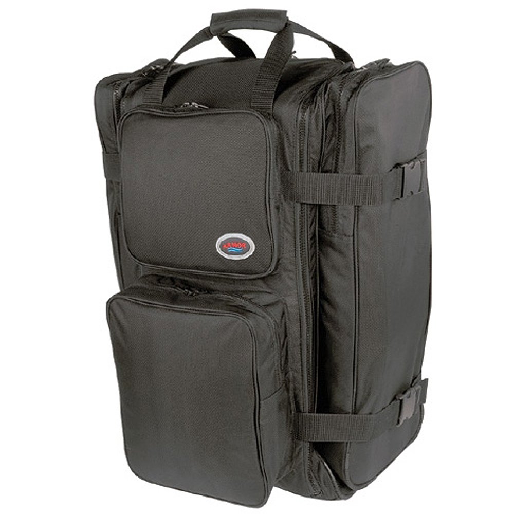 Durable Ballistic Nylon Travel Backpack for Men & Women - Waterproof Carry-On Laptop Bag with USB Charging Port - Perfect for Business Trips, Hiking & Airplane Travel